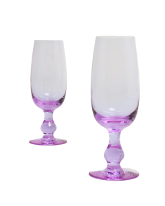 la loueme glazen paars