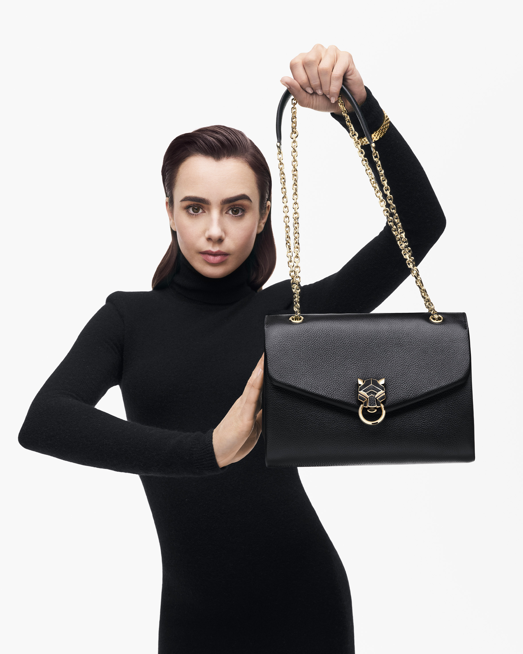 Lily Collins Cartier