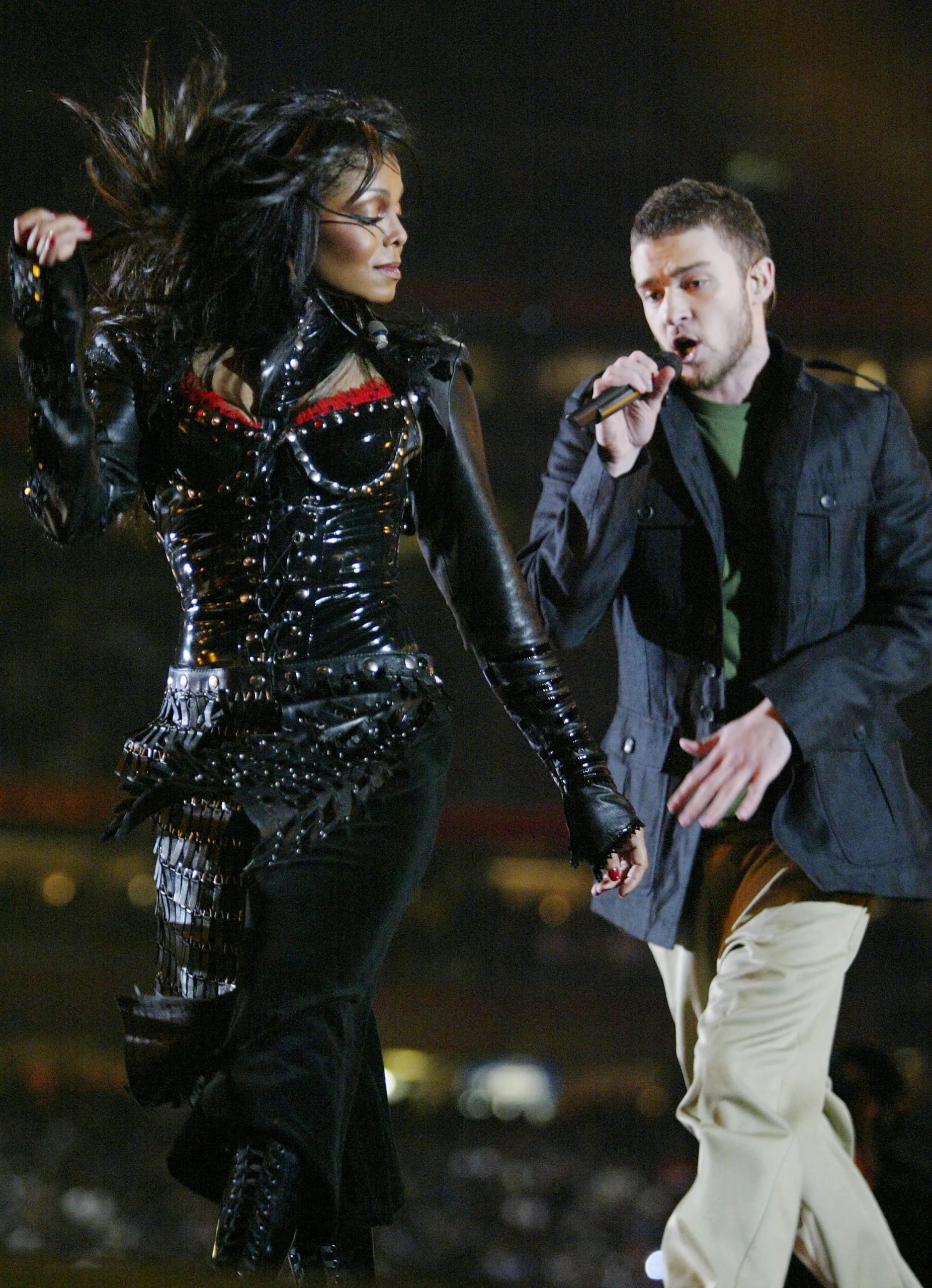 Janet Jackson en Justin Timberlake bij Halftime-show