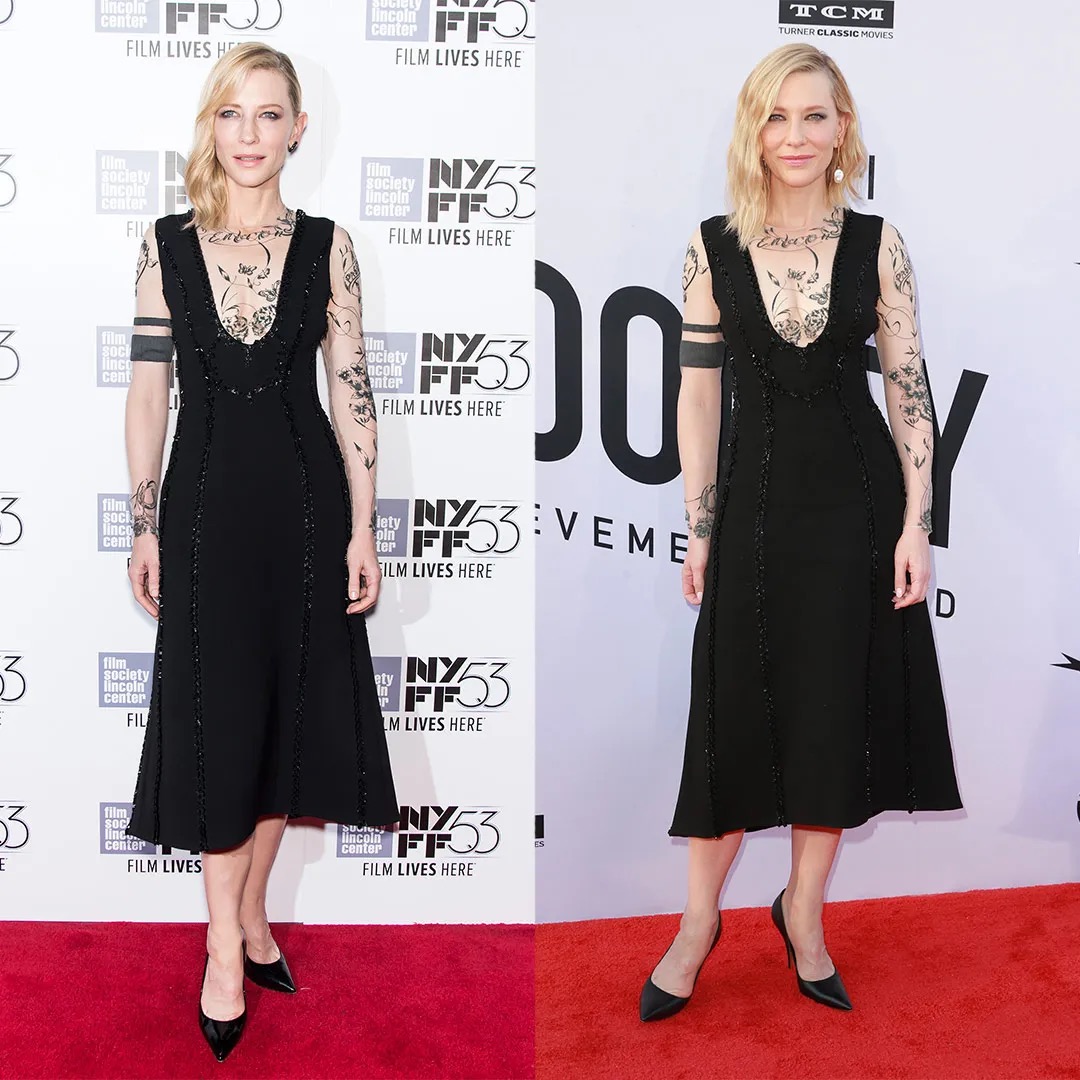 Cate Blanchett in 'little black dress'