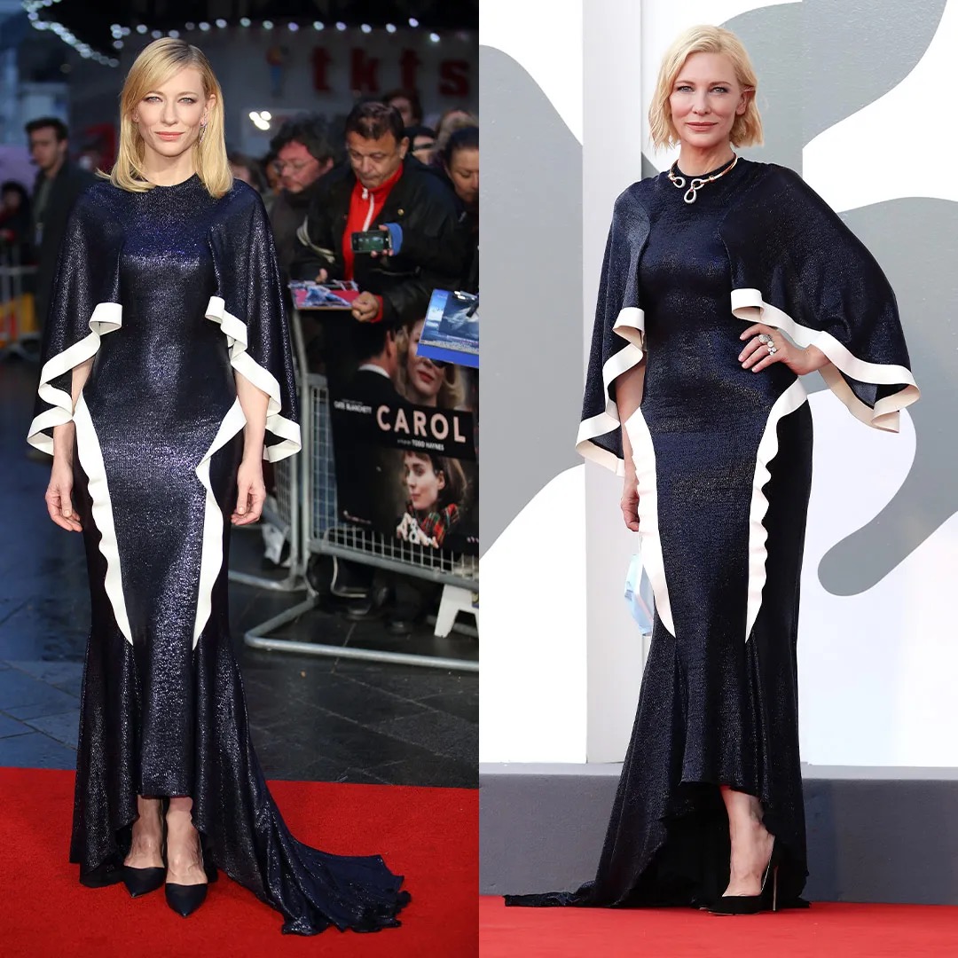 Cate Blanchett in hollywood achtige jurk