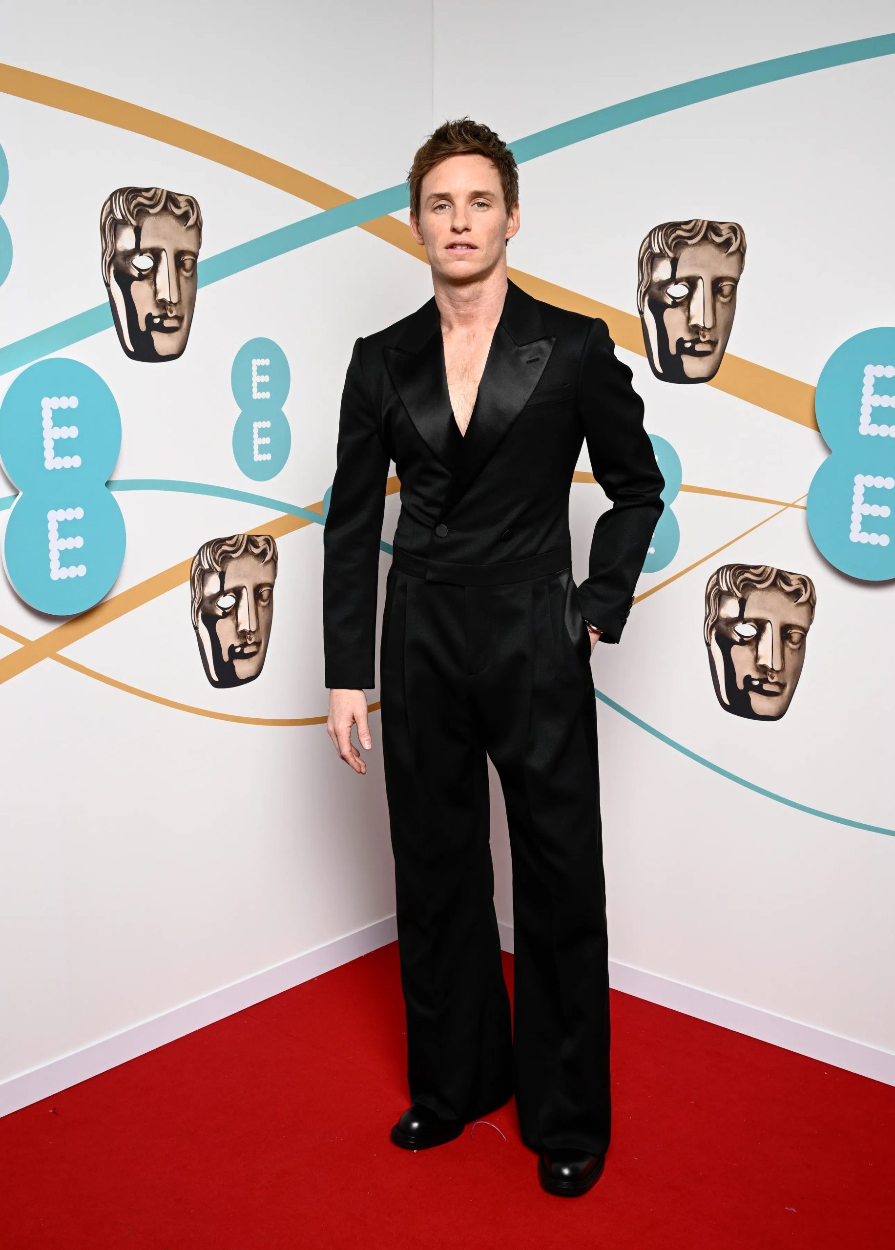 Eddie Redmayne bij de BAFTA's 2023