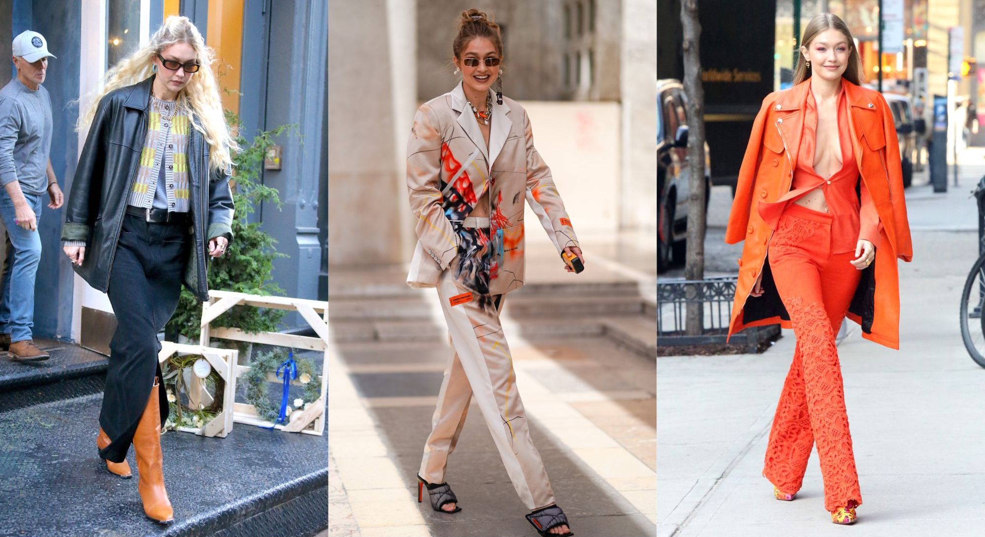 Vogue it girl style Gigi Hadid ジジハディッド Streetstyle Gigi Hadid: de beste looks van het model op een rij