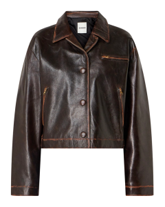 sandro boxy jacket voorjaarsjas