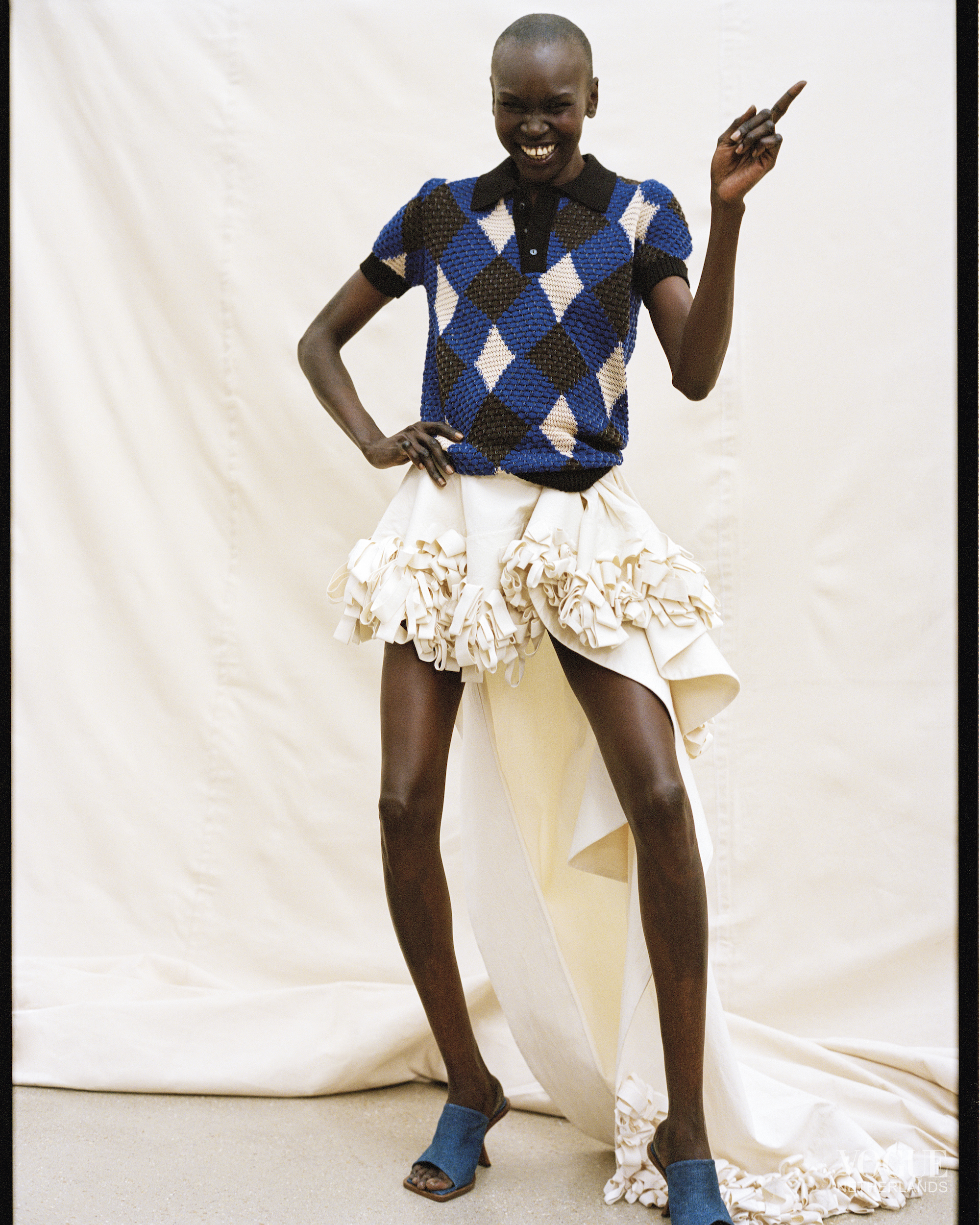 Alek Wek door Sean Thomas