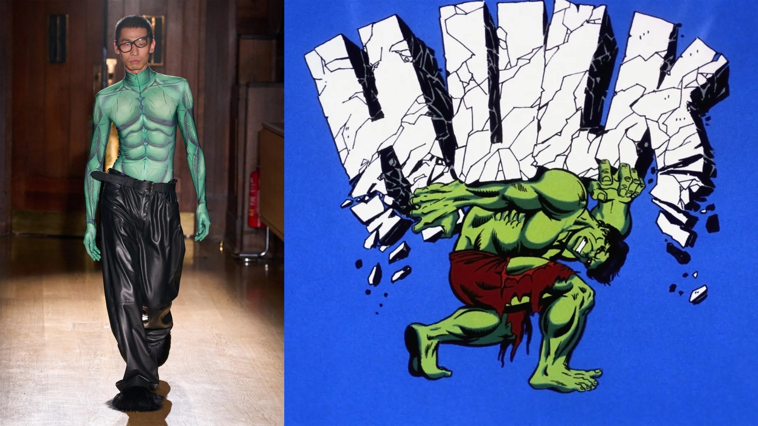 Ook Natasha Zinko haalde inspiratie uit literatuur, dit keer de hulk