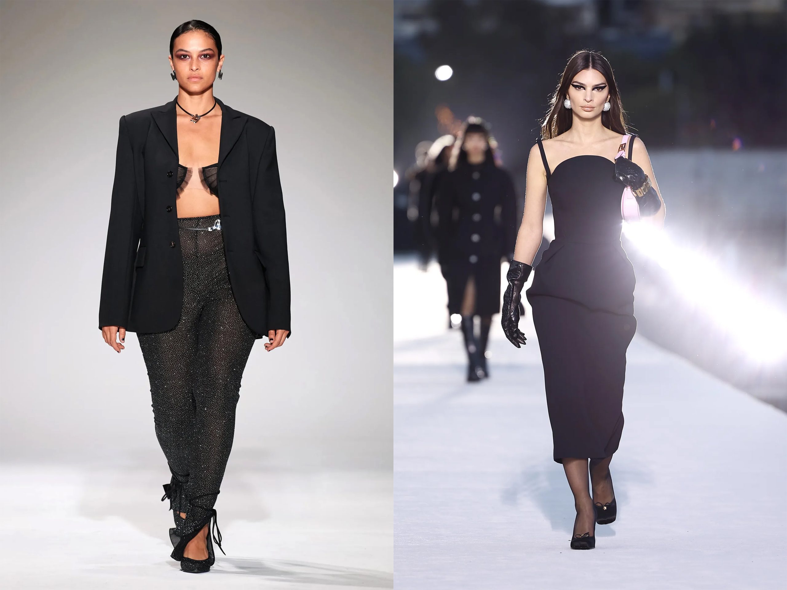 Voorbeelden van verfijnde seksualiteit uit de herfst/winter collecties