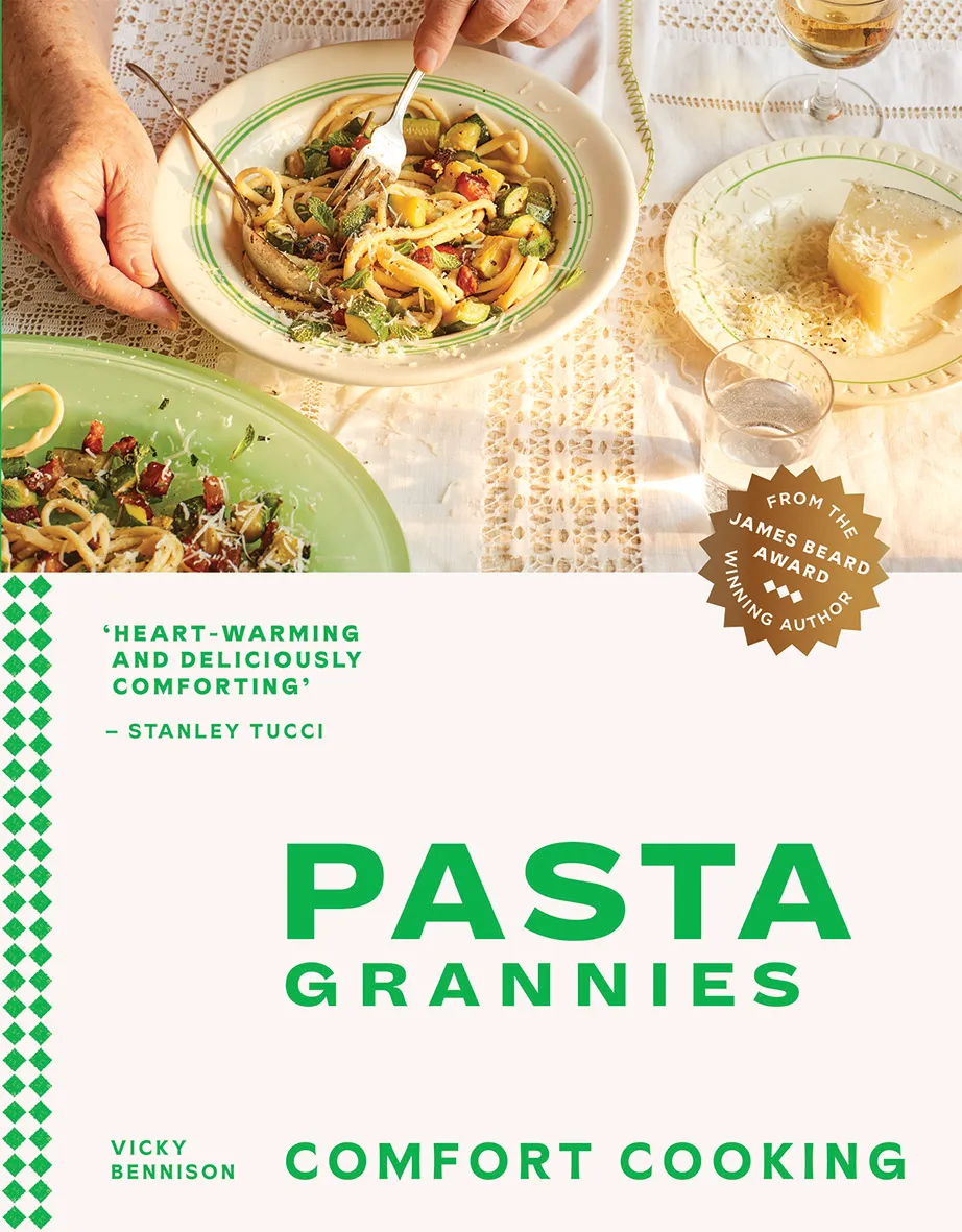 Copertina di un libro di cucina sulle nonne italiane