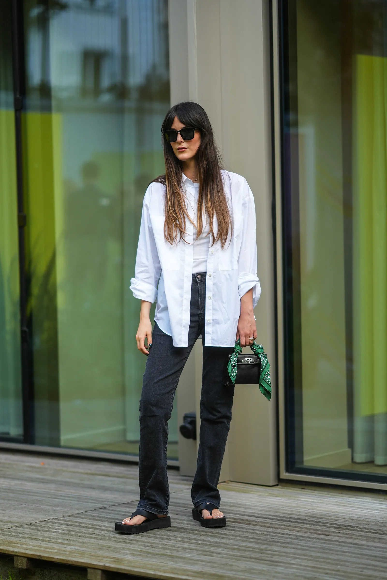 Een streetstylelook met een overhemd