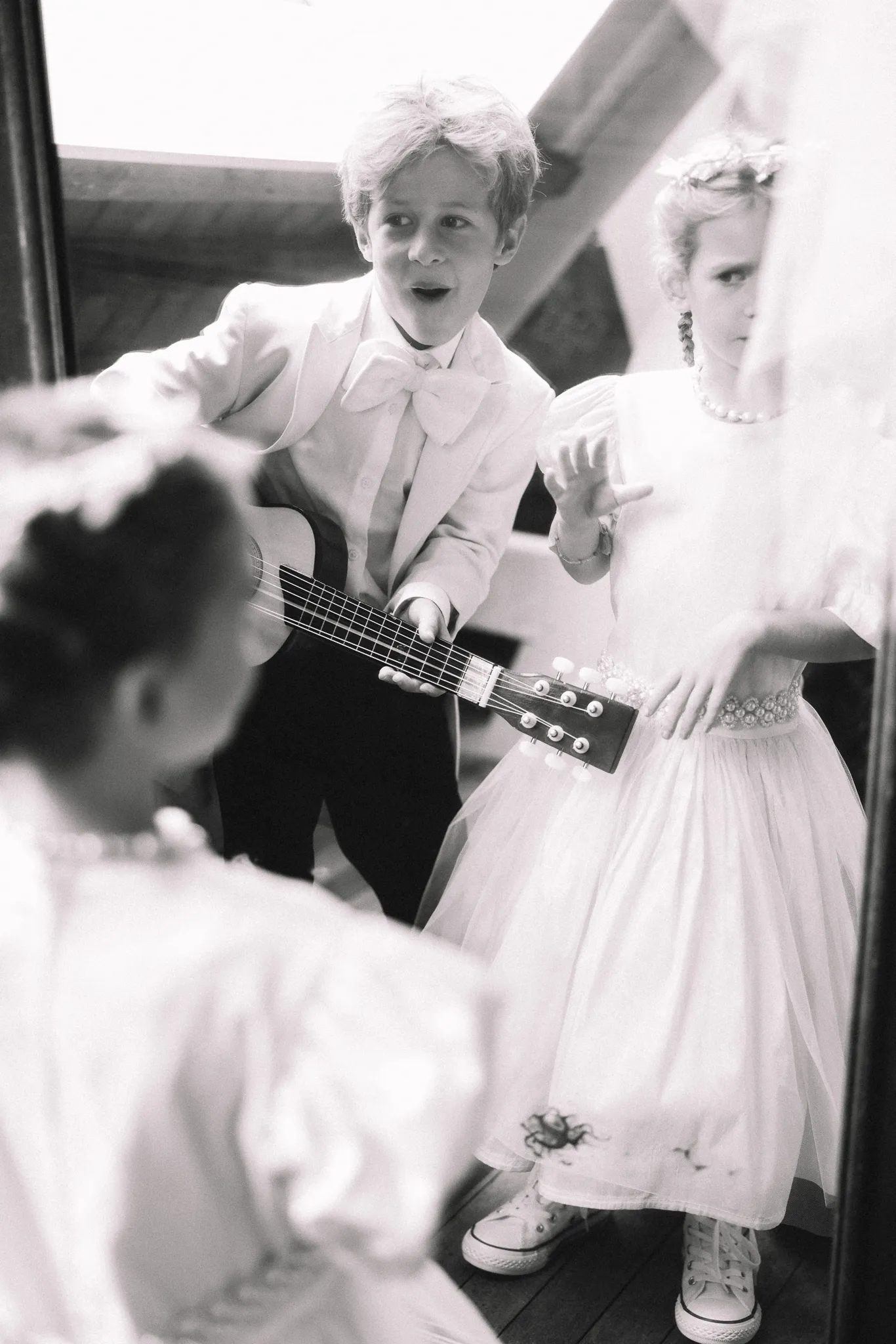 James en Lola, de kinderen van Marloes Hoedeman