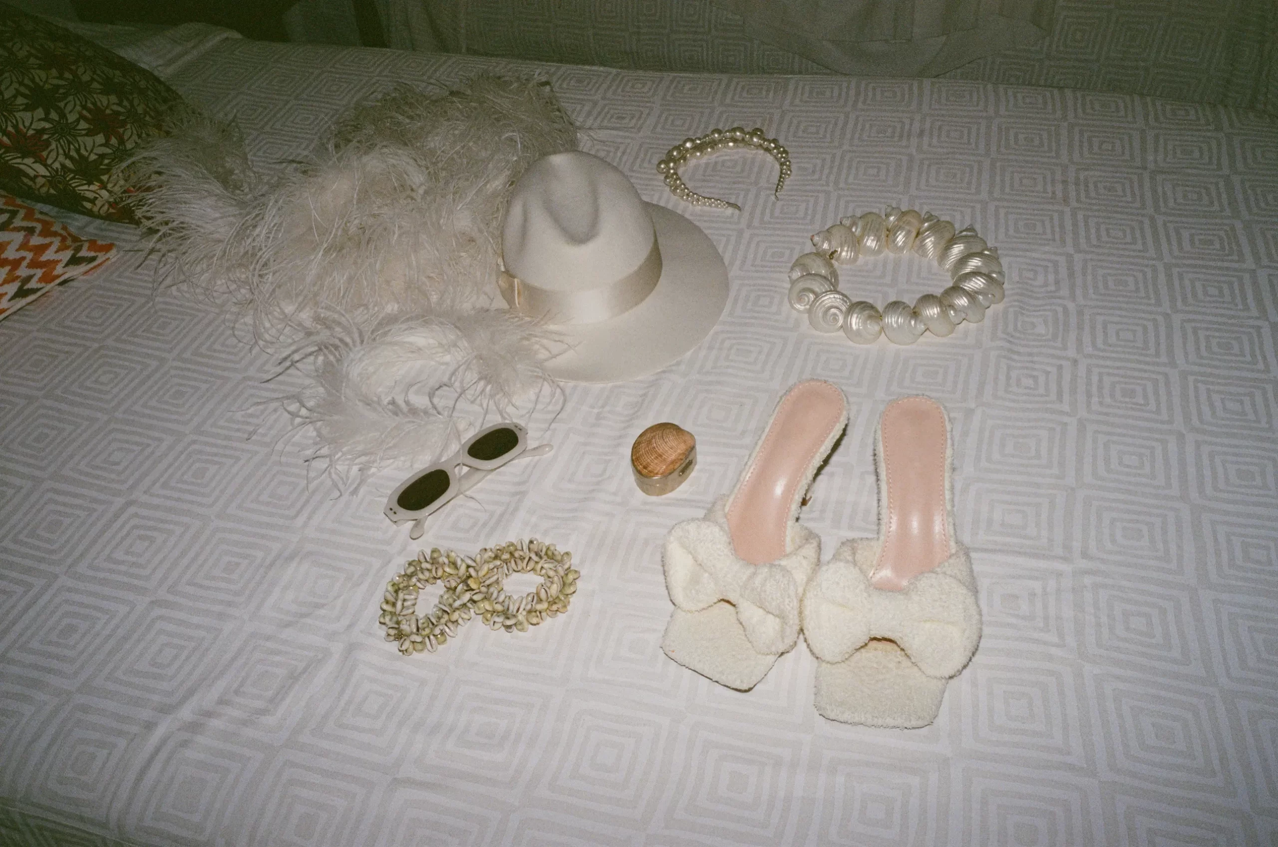 Een selectie van items voor de bruiloft