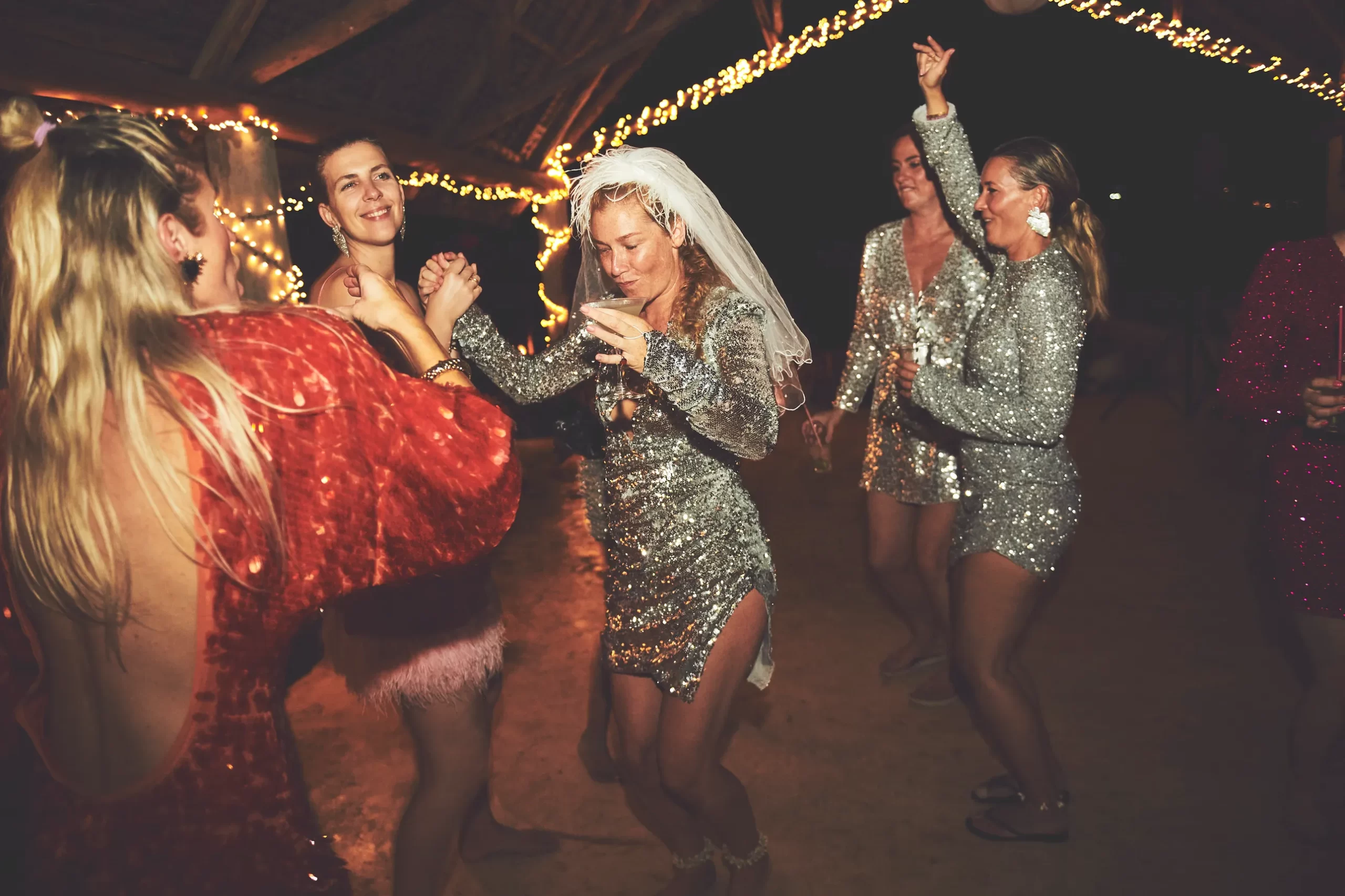 Marloes Hoedeman op haar bruiloft