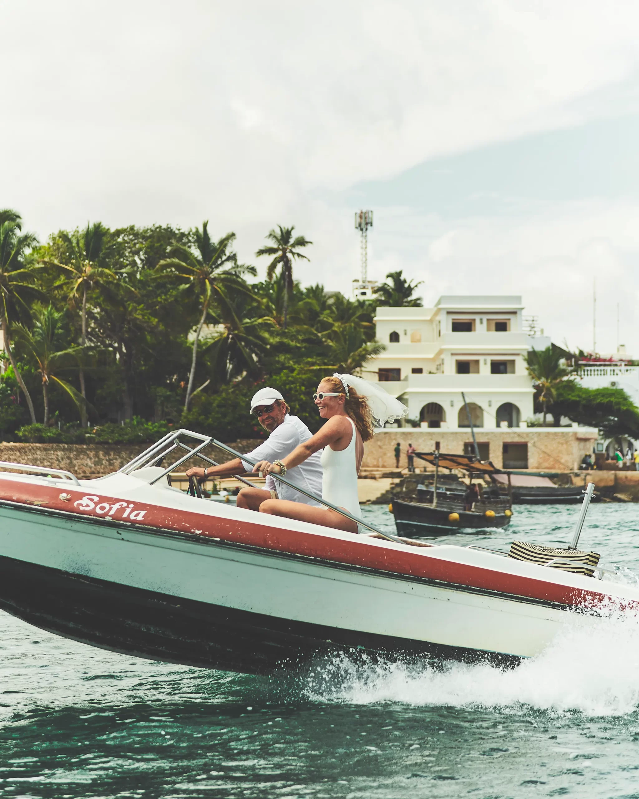 Marloes Hoedeman op haar bruiloft