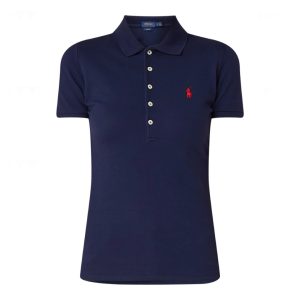 Donkerblauwe polo van Ralph Lauren