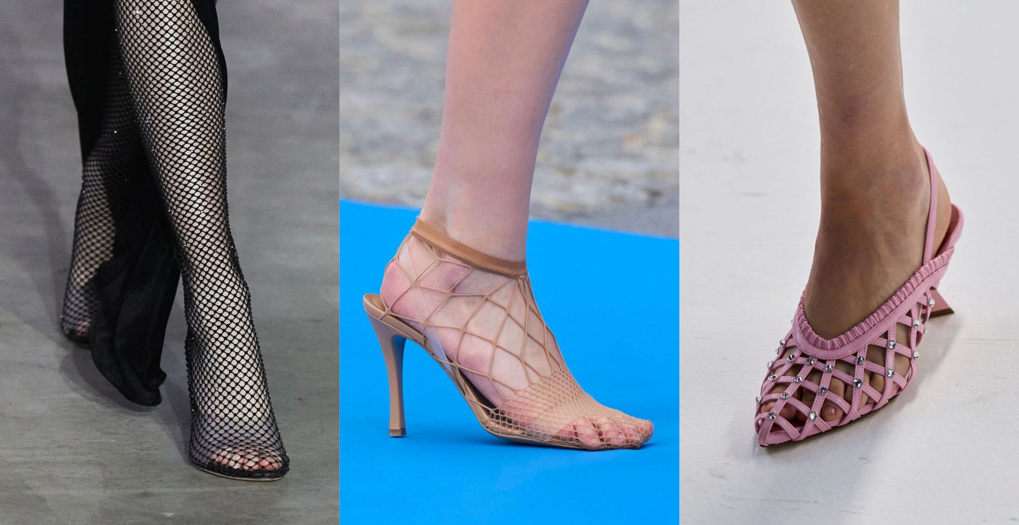 Schoenentrends lente/zomer 2023: de netschoen