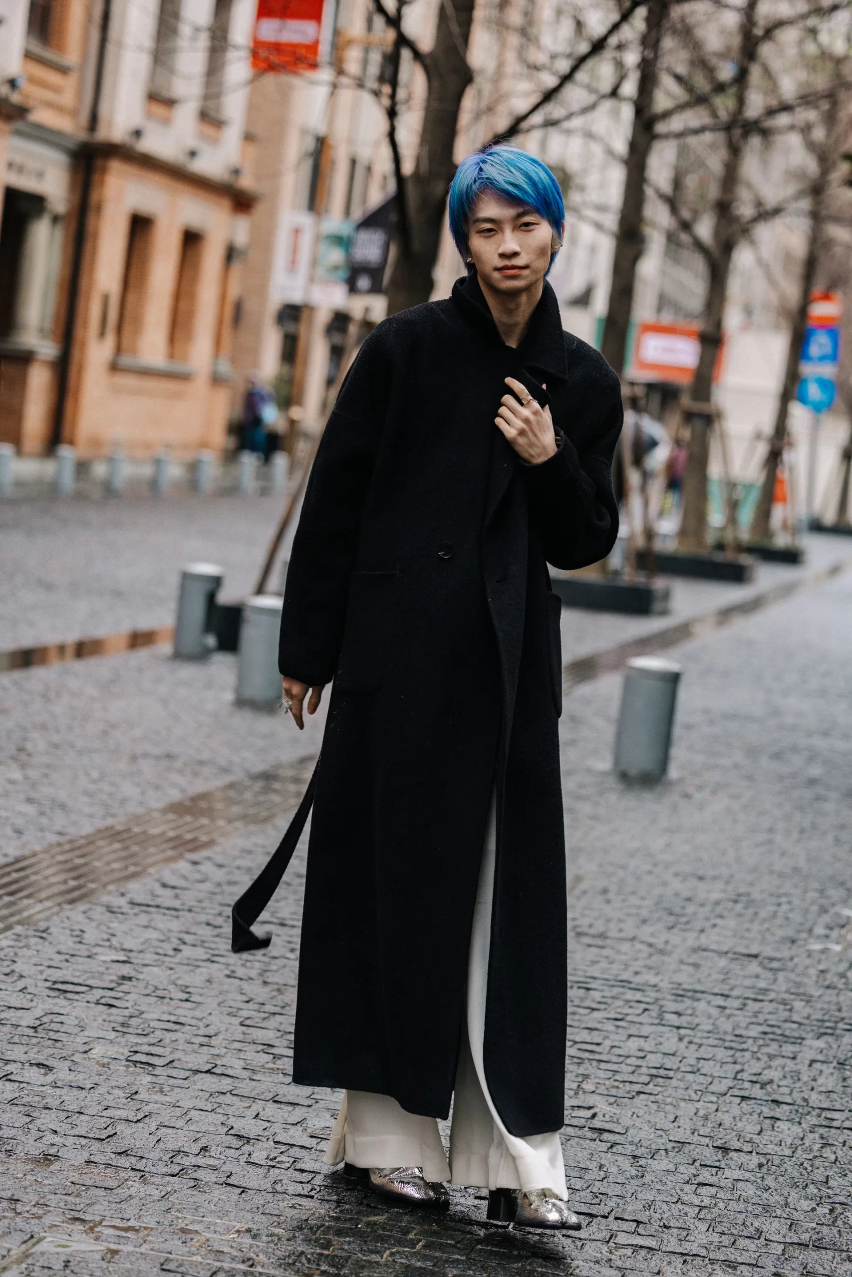 Een voorbeeld van streetstyle in Shanghai