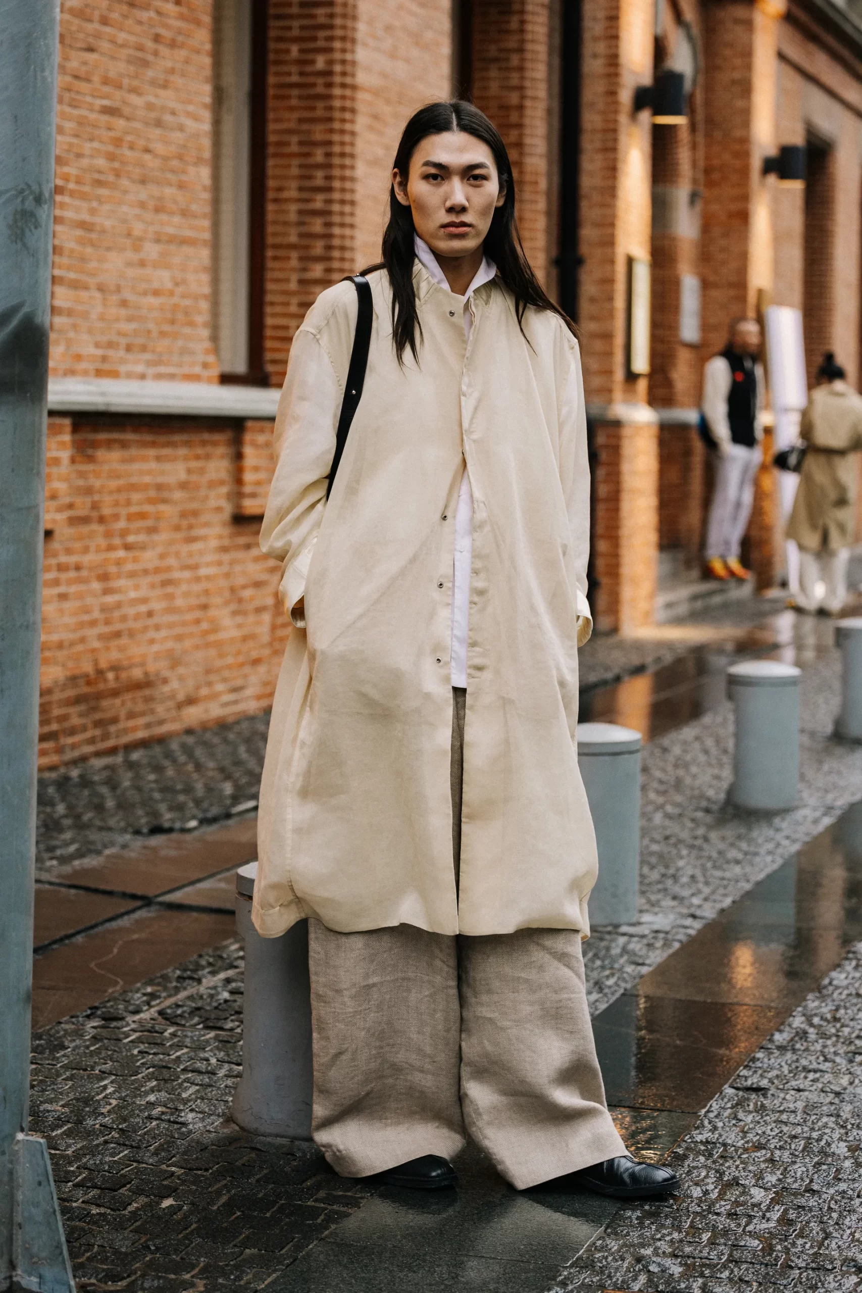 Een voorbeeld van streetstyle in Shanghai