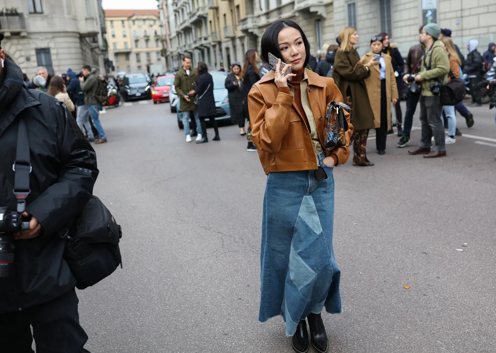 Streetstyle tijdens Milan Fashion Week