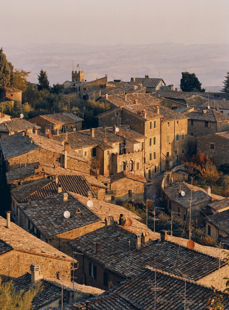 Montalcino is een van de mooiste Toscaanse dorpjes