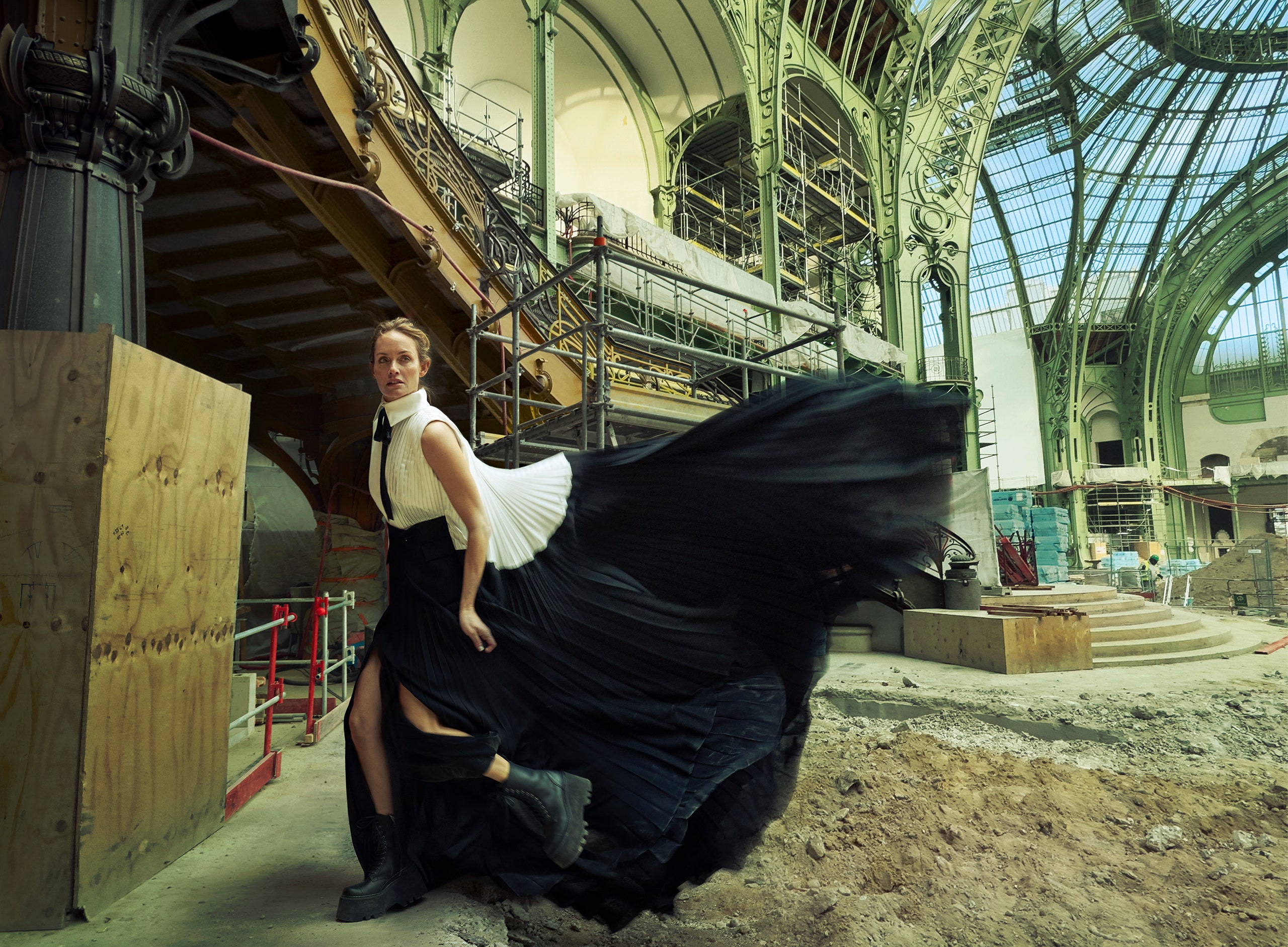 Sacai's eerbetoon aan Karl Lagerfeld