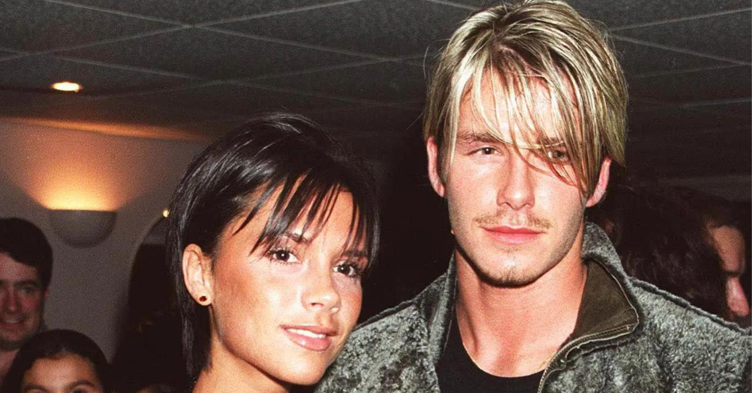 David en Victoria Beckham dragen matching denim outfits