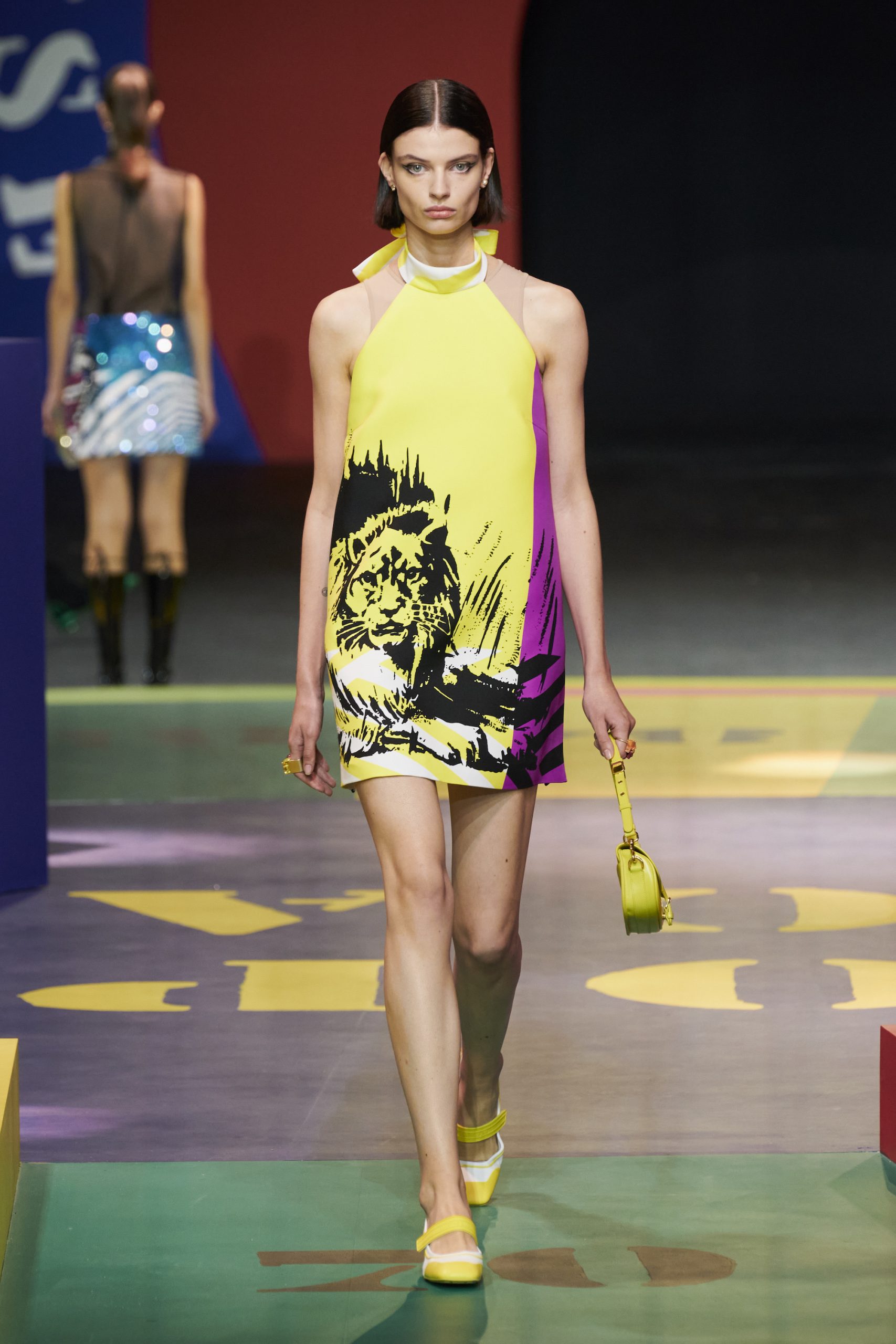 Een van de beste catwalkmomenten van Mila van Eeten