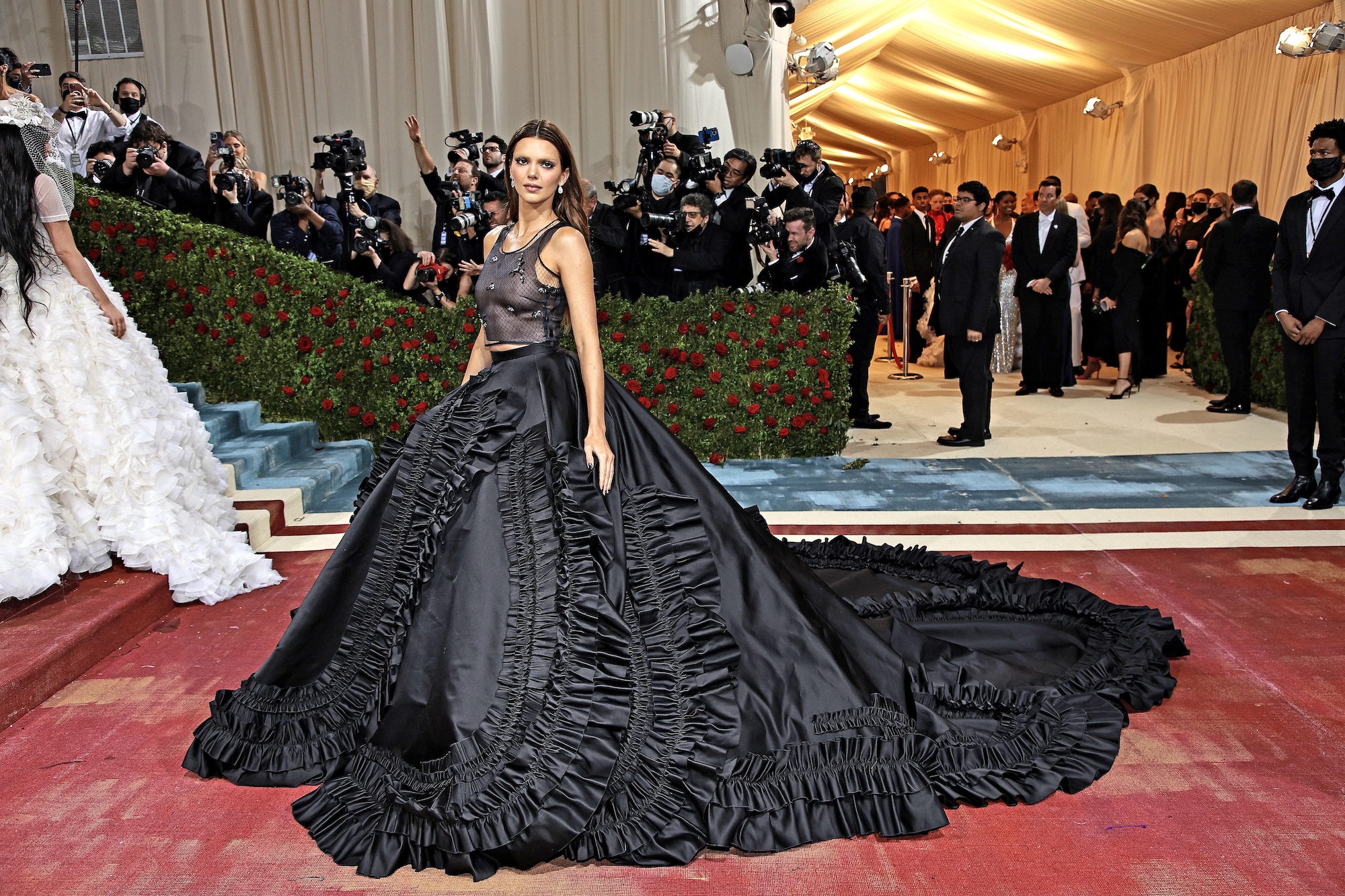 Kendall op het Met Gala in 2022