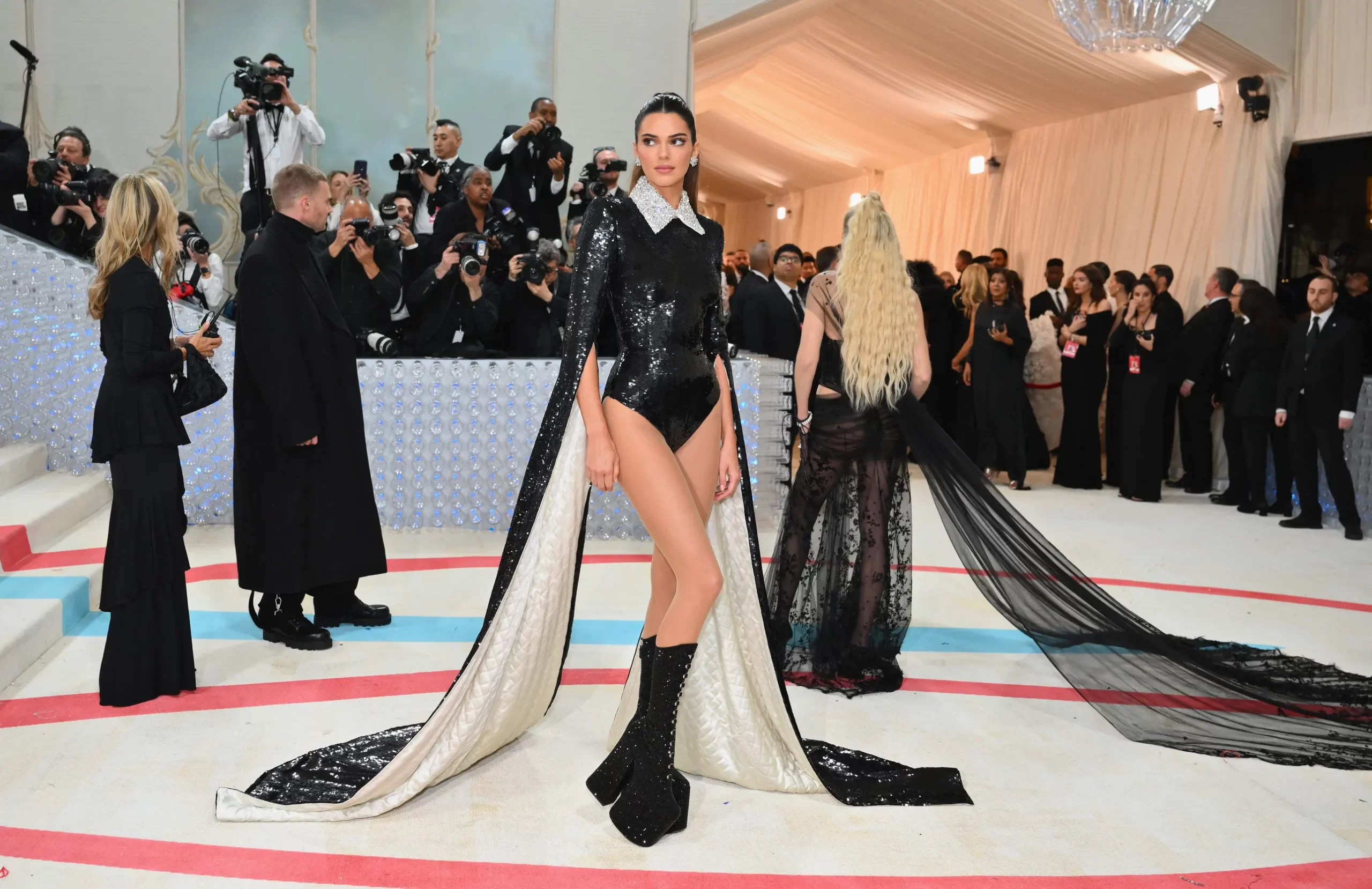 Kendall Jenner op het Met Gala 2023