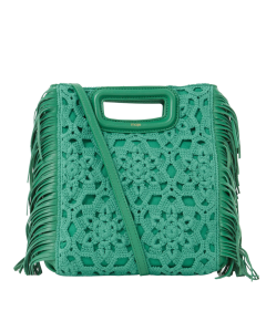 maje crochet handtas groen