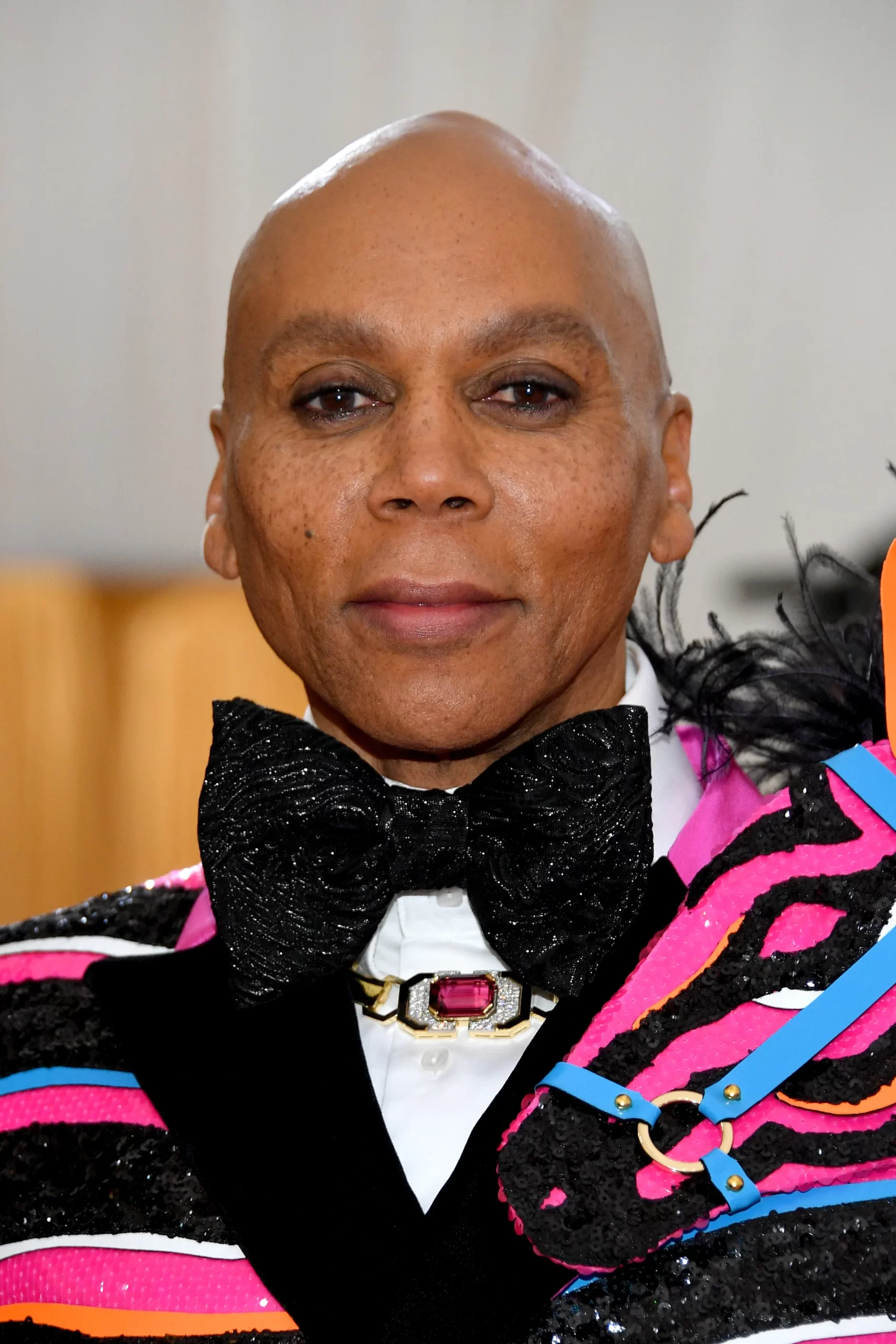 RuPaul Charles op het Notes on Fashion gala in 2019