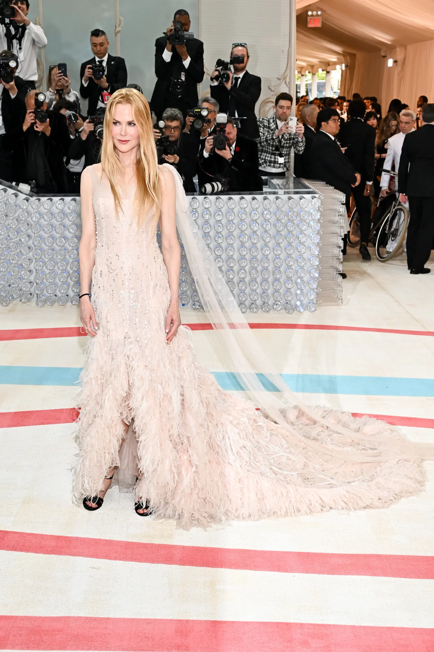 Nicole Kidman in een vintage jurk van Chanel op het Met Gala van 2023