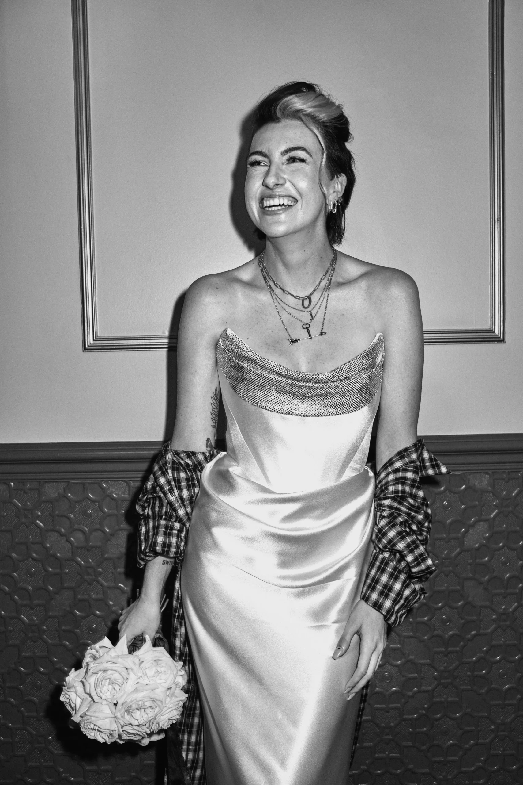 De grunge bruiloft in de stijl van Vivienne Westwood