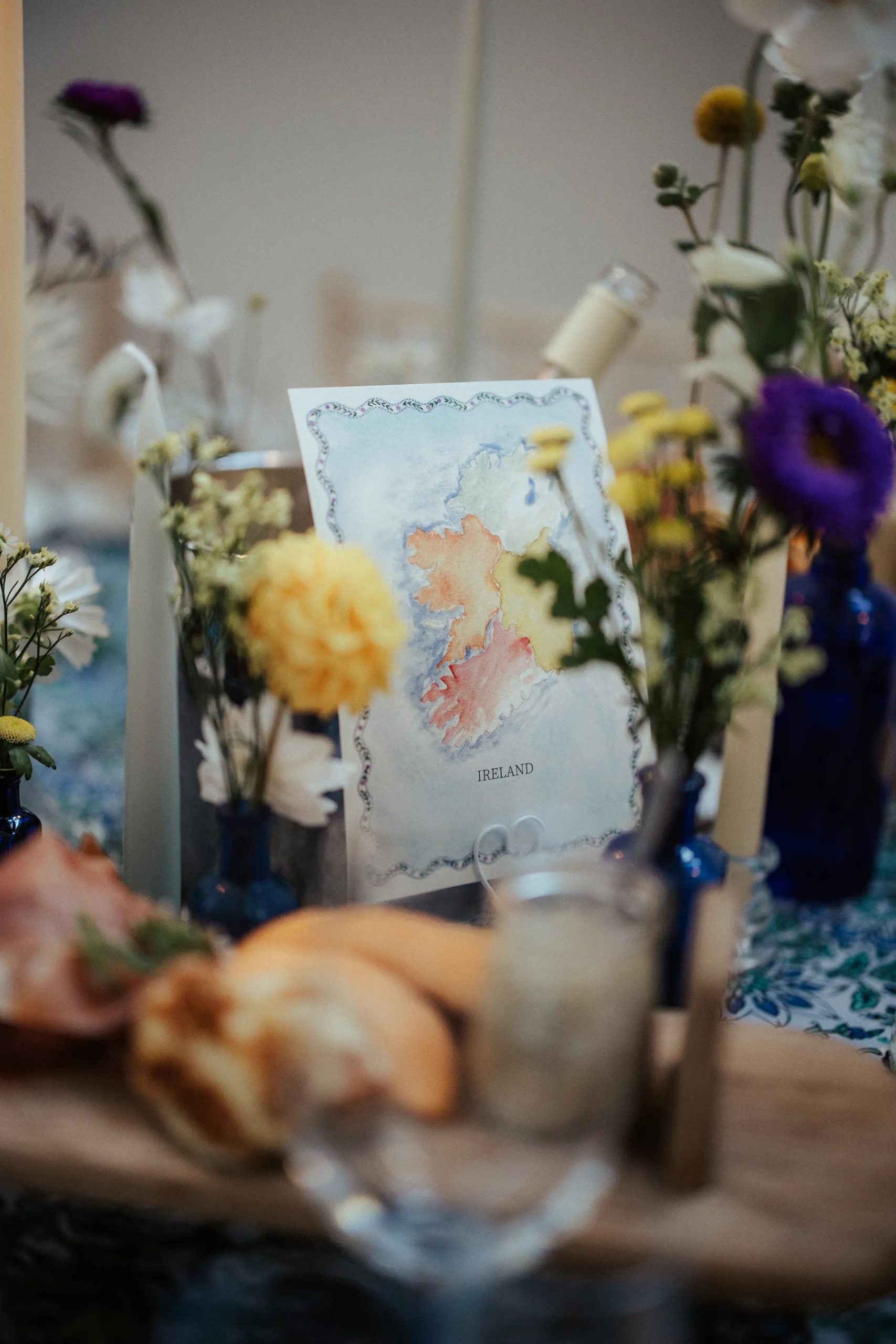 tafelsetting bruiloft