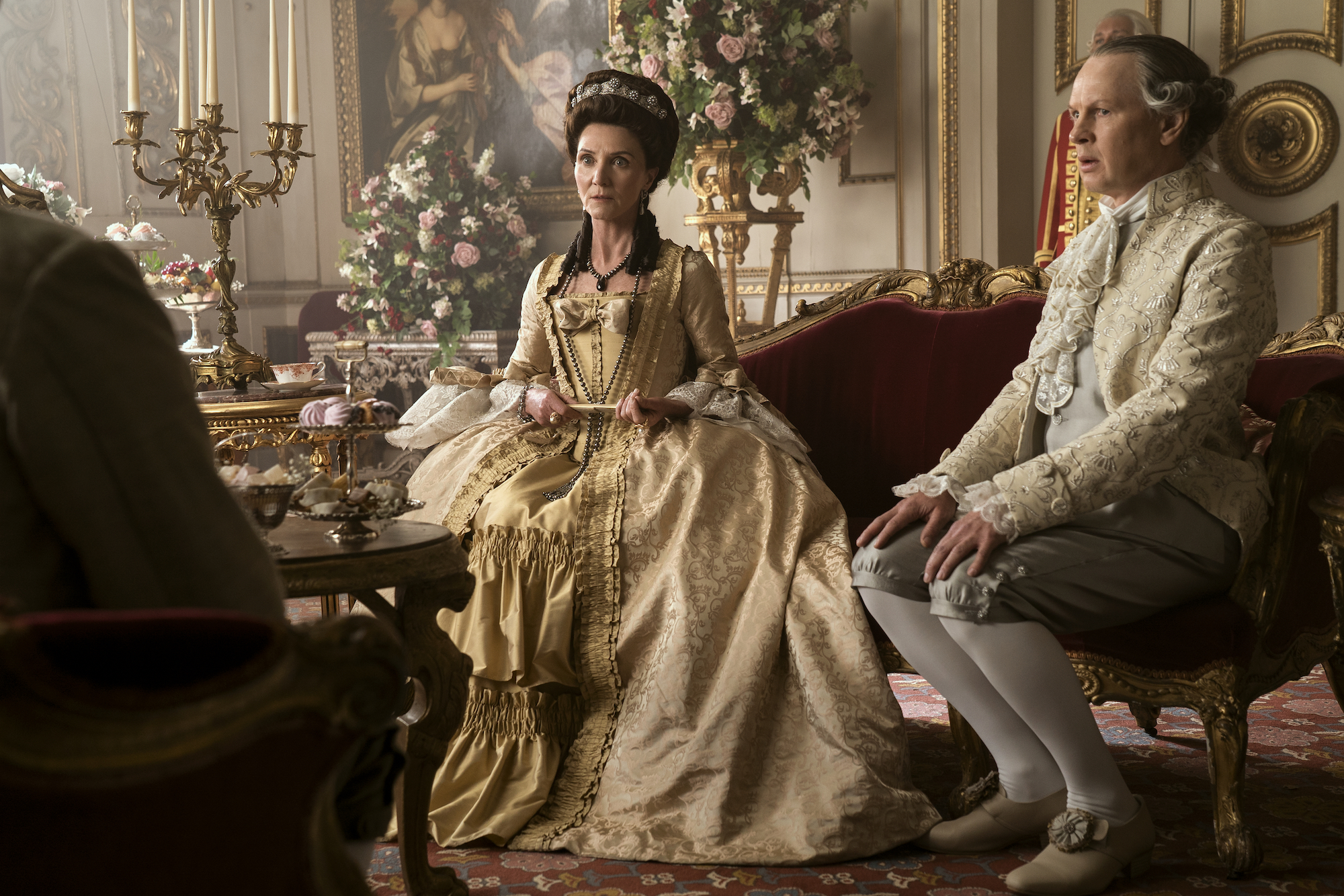 Michelle Fairley in Queen Charlotte