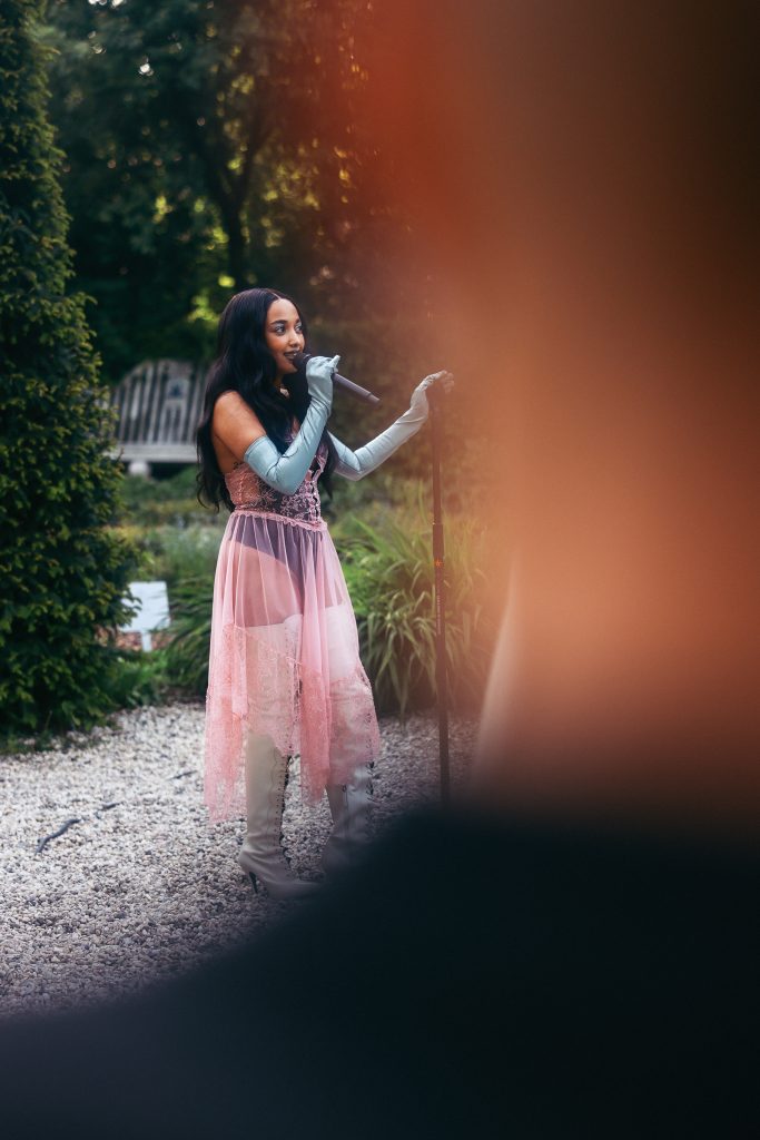 Vogue Netflix Garden Party Queen Charlotte