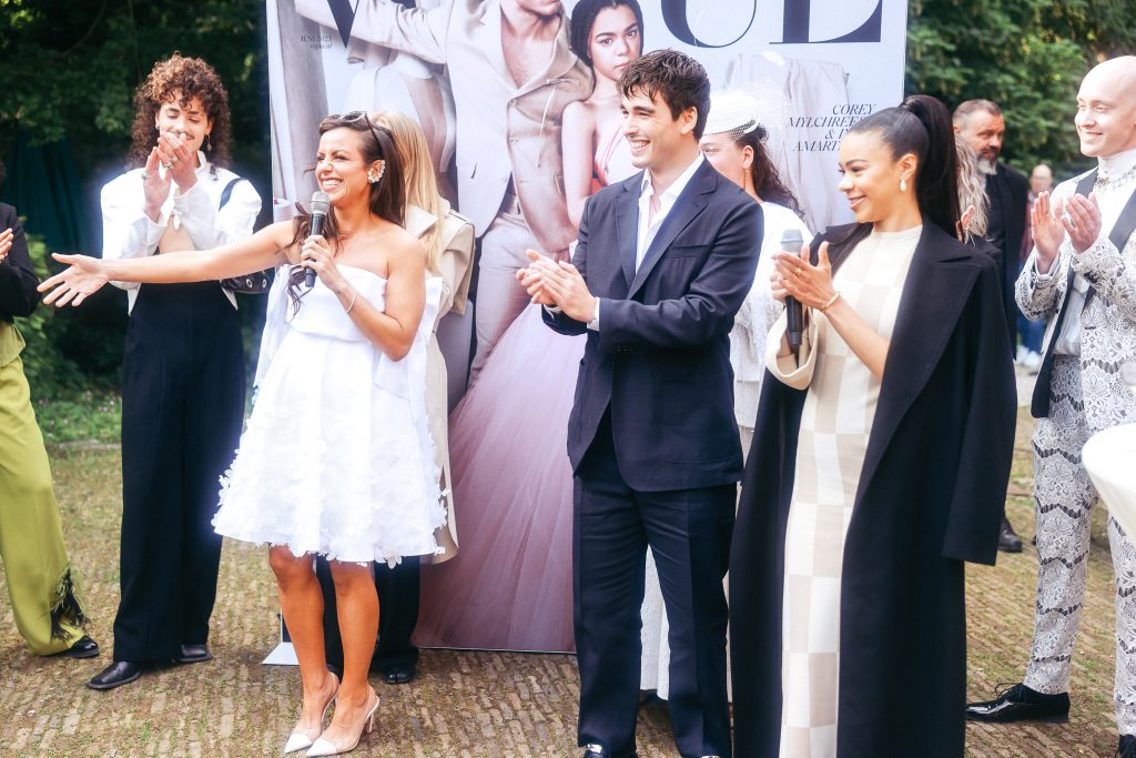 Vogue Netflix Garden Party Queen Charlotte