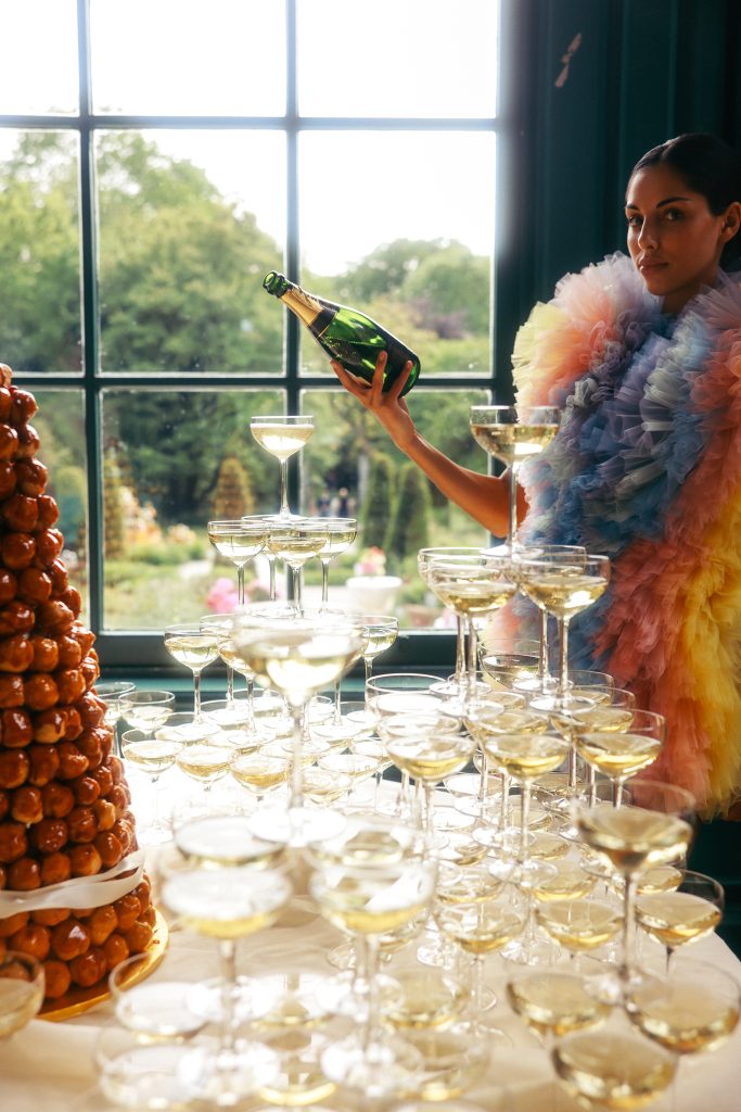 Vogue Netflix Garden Party Queen Charlotte