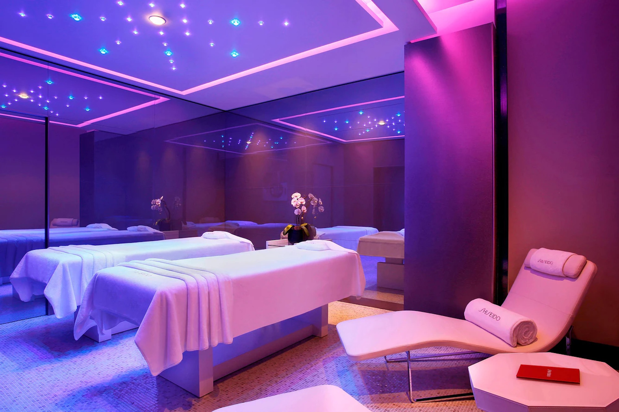 Een goede spa in europa is die van Shiseido in het Excelsior Hotel Gallia