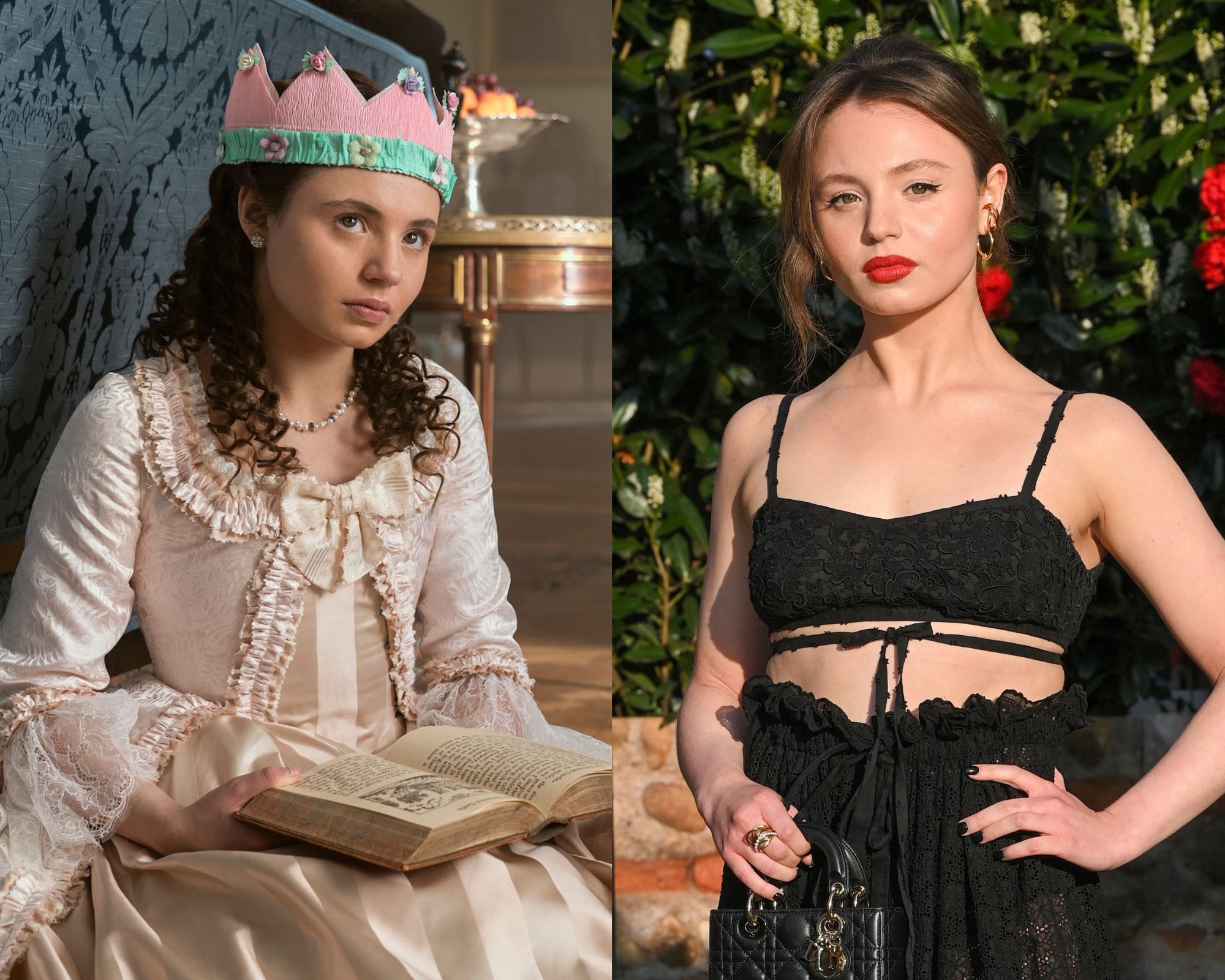 Connie Jenkings-Greig speelt de jonge Violet Bridgerton