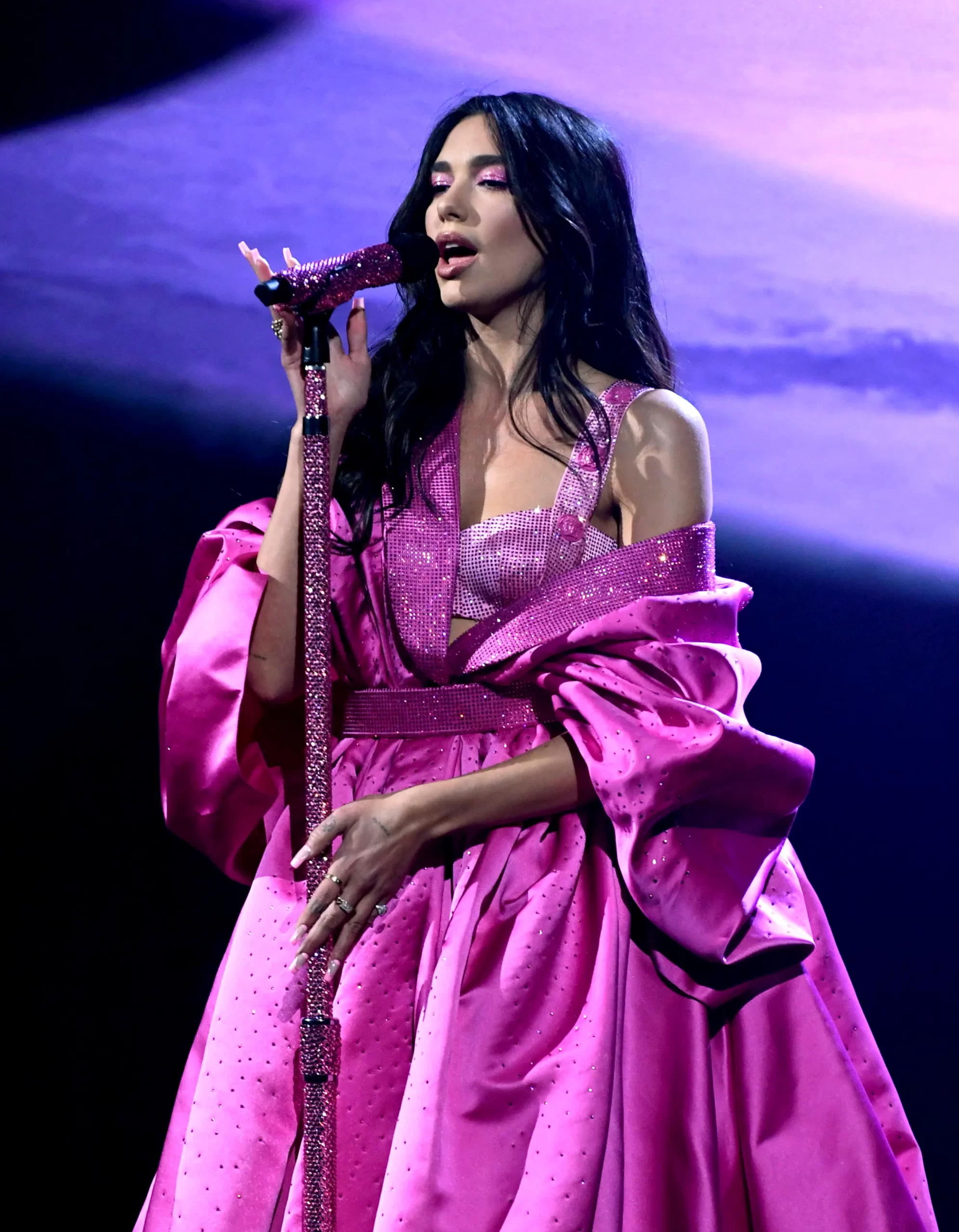 Dua Lipa in Versace 