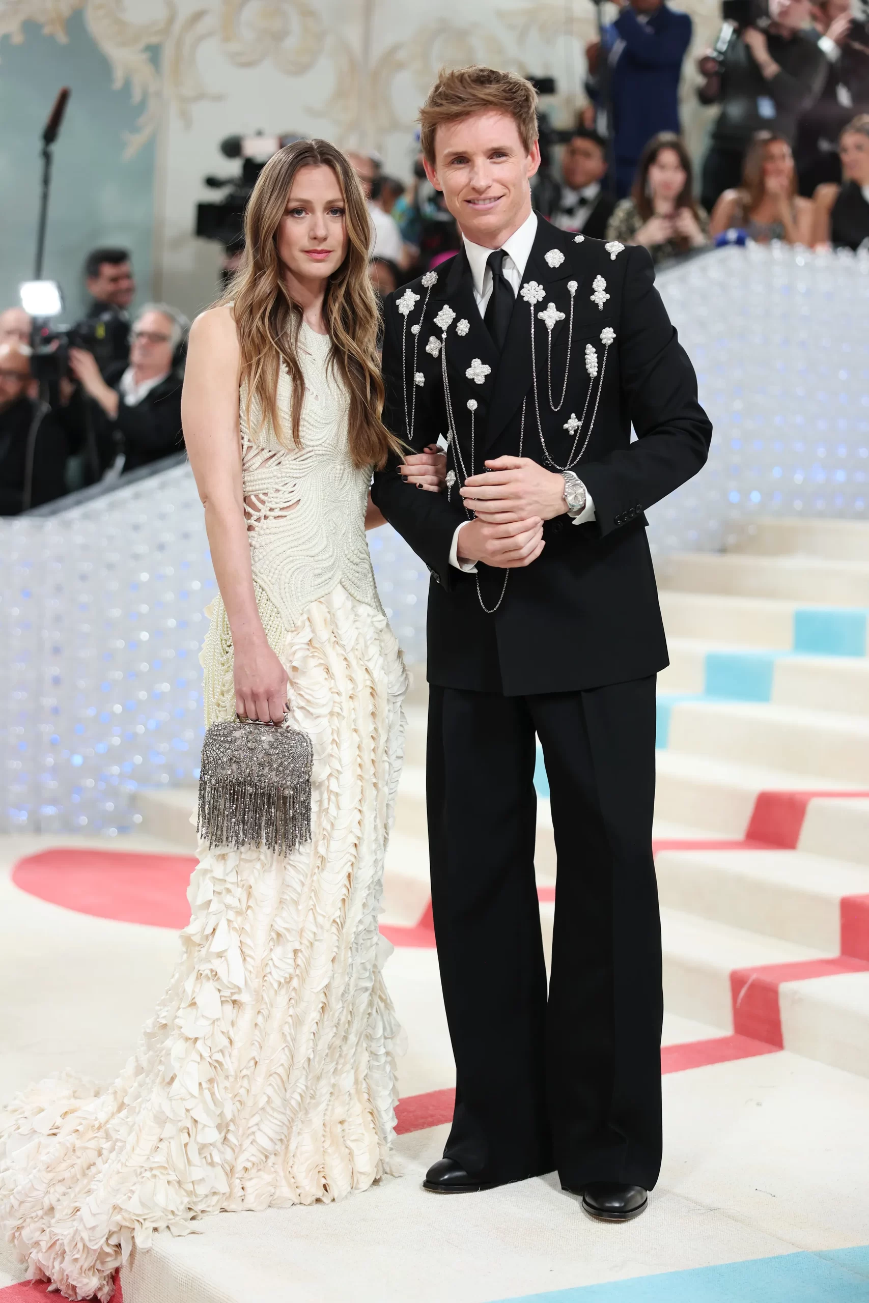 Eddie Redmayne en Hannah Bagshawe zijn een van de best geklede koppels op het Met Gala 2023