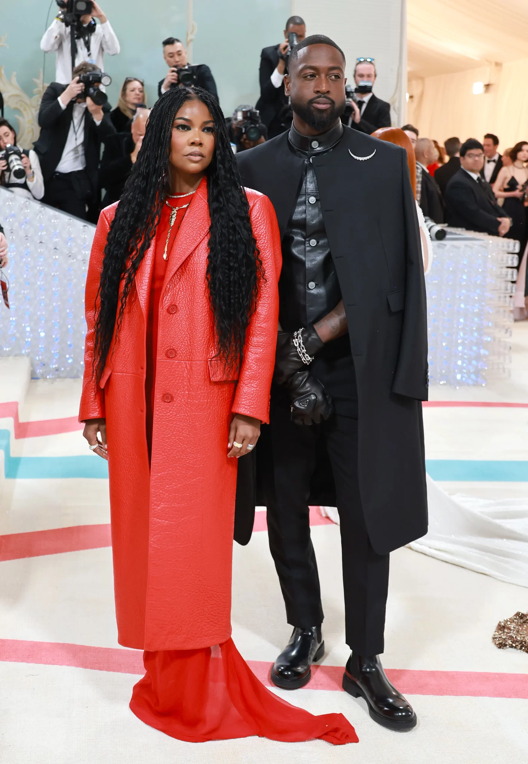Gabrielle Union en Dwyane Wade zijn een van de best geklede koppels op het Met Gala 2023