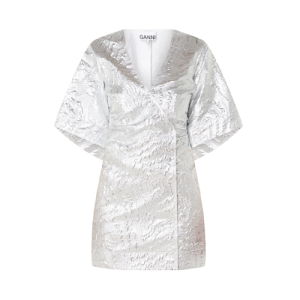 ganni wikkeljurk, space-age chic