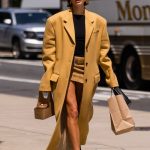 Hailey bieber minirok New York mei 2023