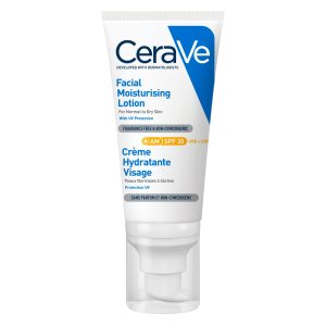 Moisturising lotion met spf30 van CeraVe als huidverzorging voor mannen
