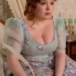 Penelope in het derde deel van Bridgerton, een serie over royals