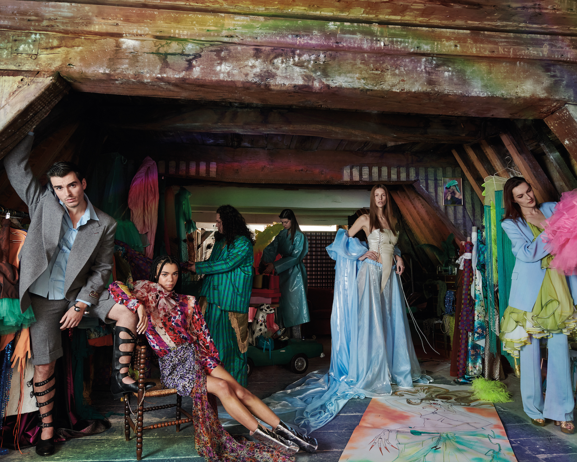 Studio Hiems look voor Vogue's juninummer