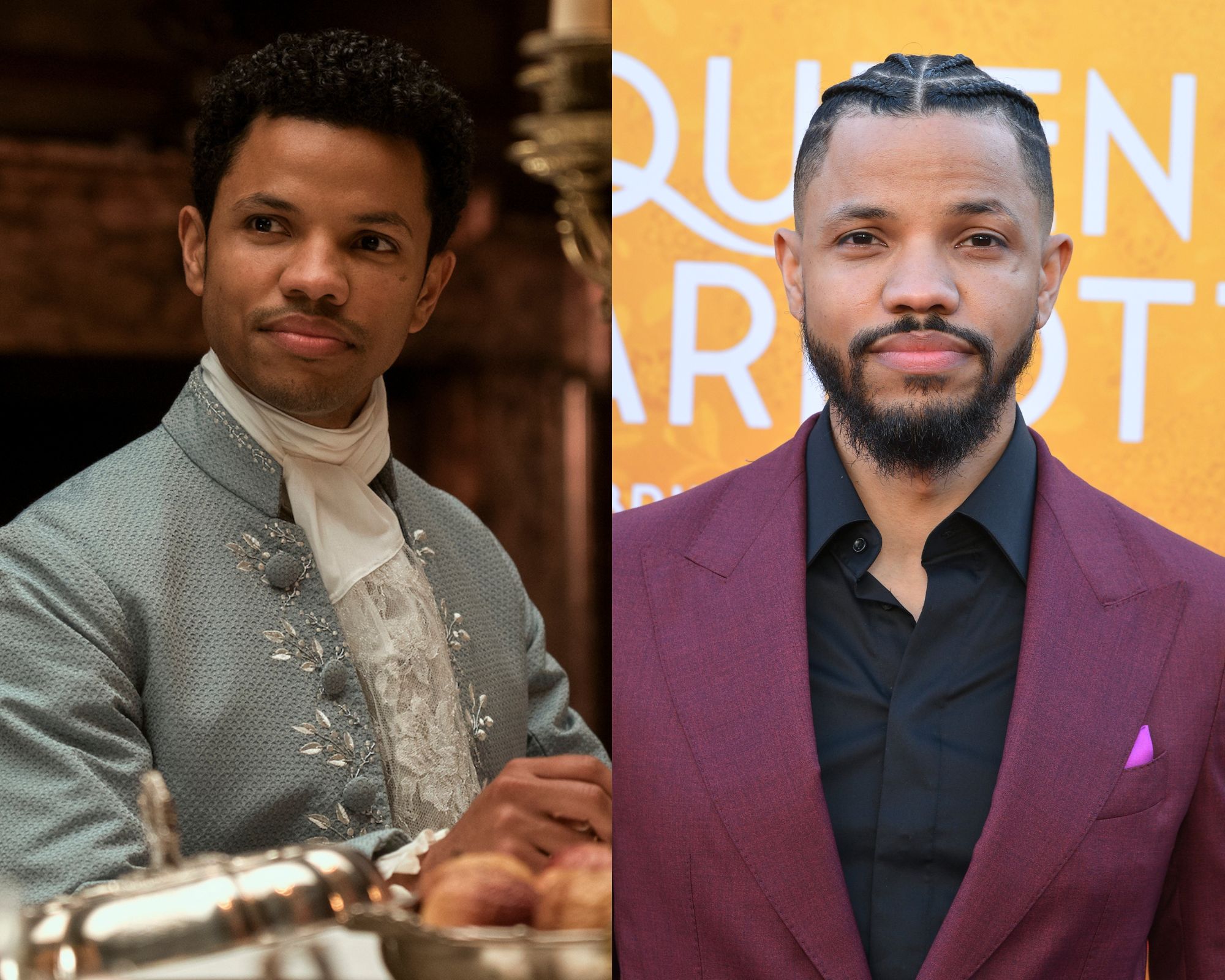 Tunji Kasim is onderdeel van de Queen Charlotte cast