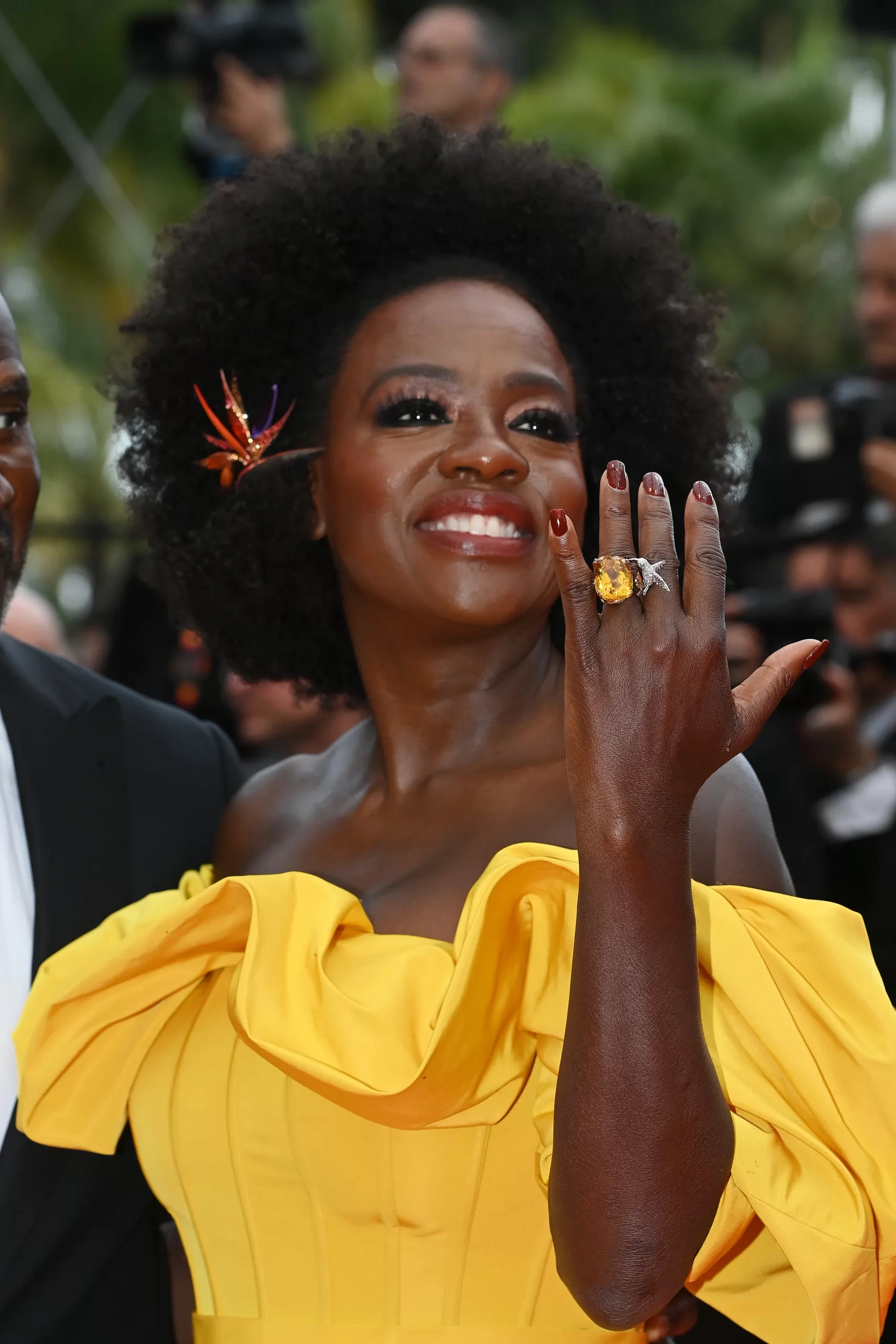 Viola Davis met juwelen van Boucheron, 2022