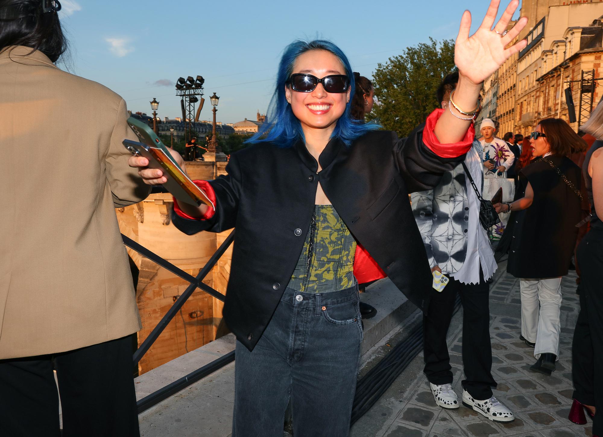 Streetstyle tijdens Paris Men's Fashion Week lente/zomer 2024